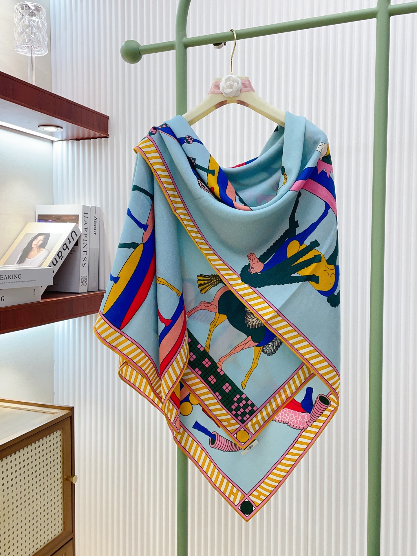 ✨✨5⃣️色品质【双面同色 丝毛款】H家羊绒新款 买了都说好看‼️推荐💕【全速前进 140】羊绒方巾‼️