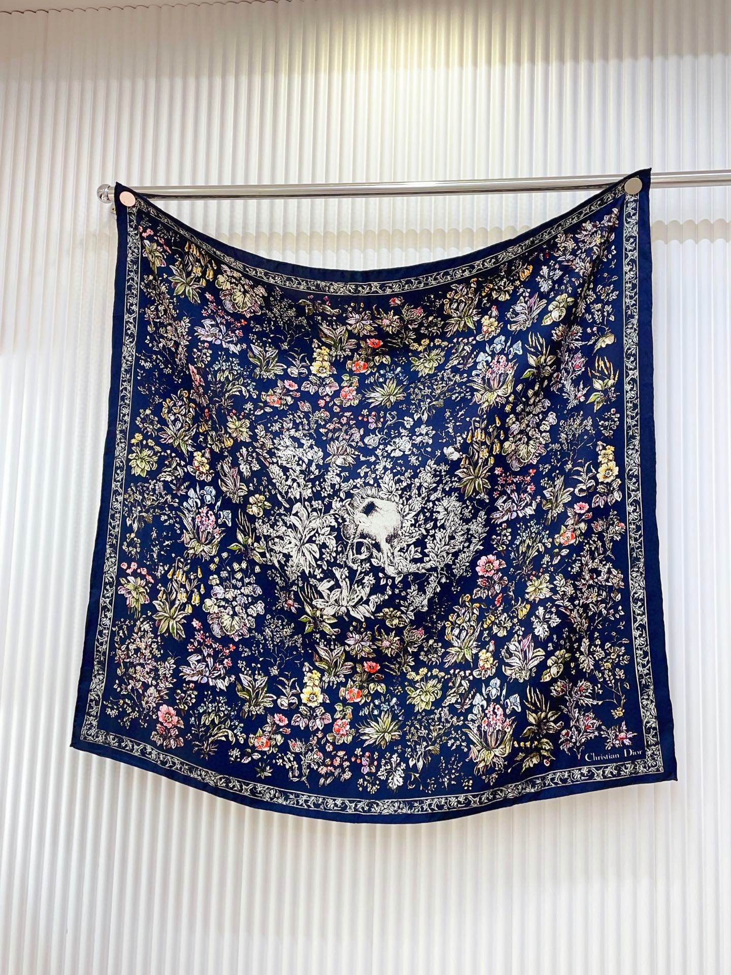 ✨✨【18姆米 双面同色】高级感爆棚❗️CD【森林公园 90】高级时髦风‼️配色非常考究，图案匠心，上身