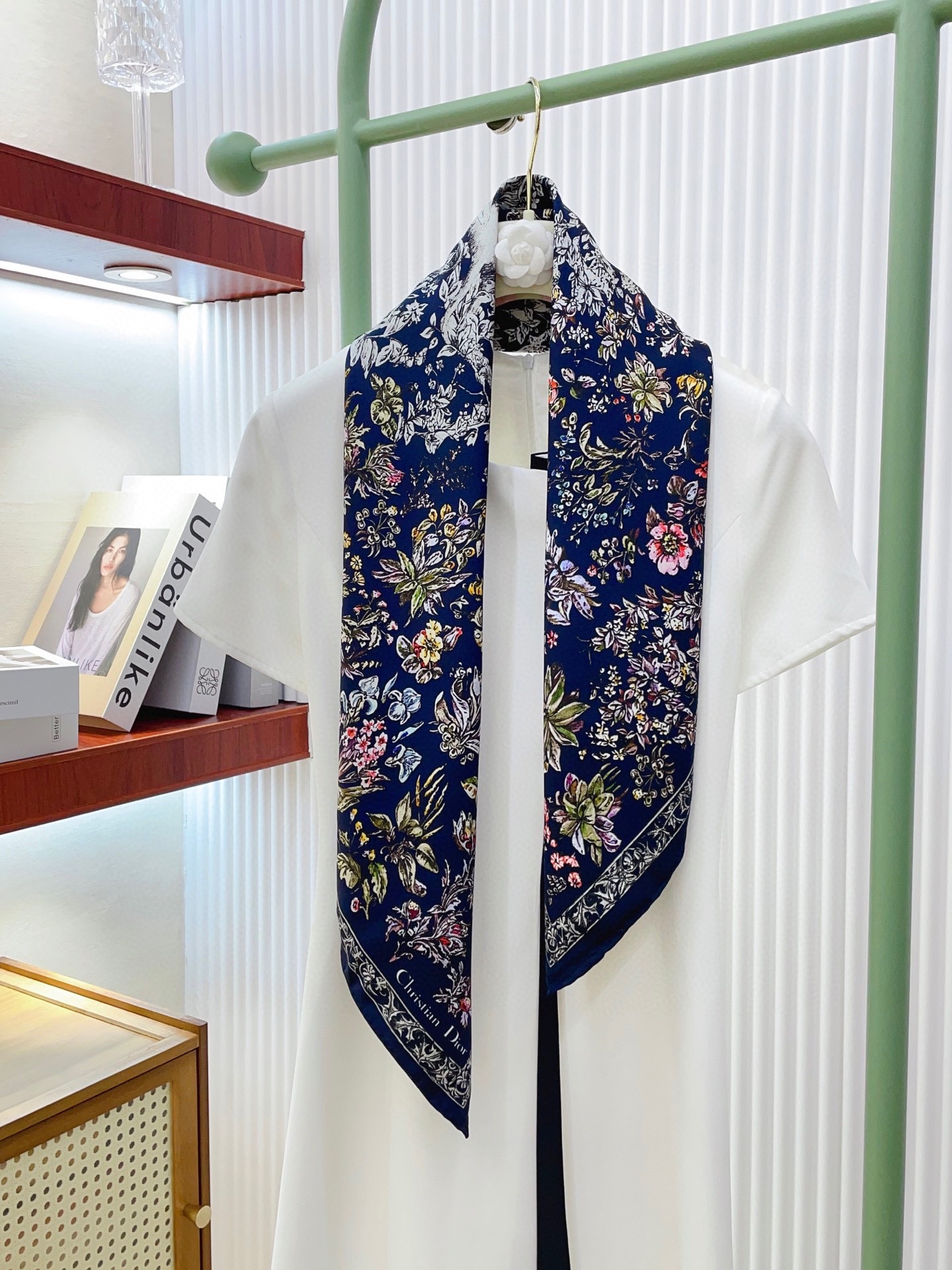 ✨✨【18姆米 双面同色】高级感爆棚❗️CD【森林公园 90】高级时髦风‼️配色非常考究，图案匠心，上身