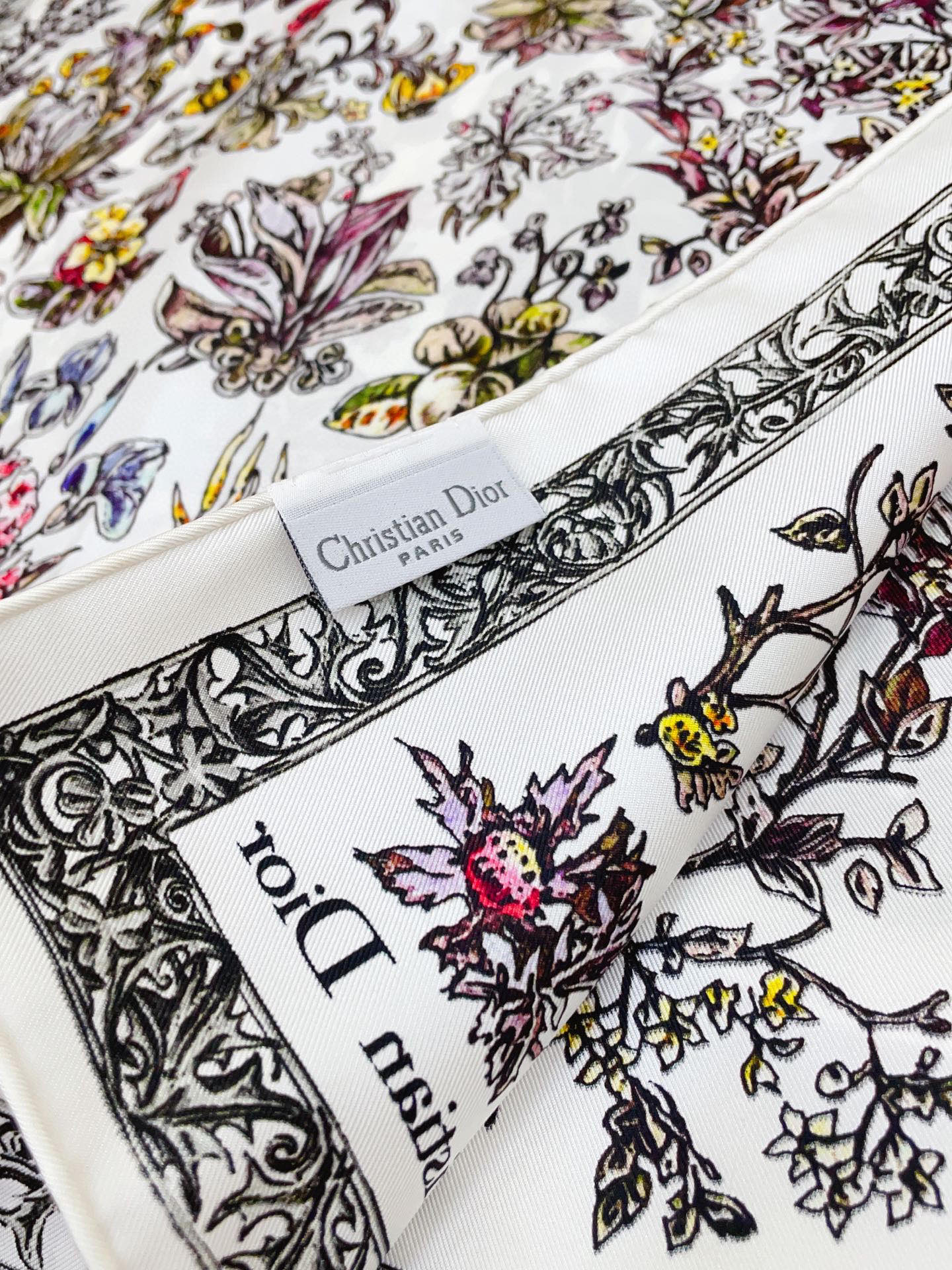 ✨✨【18姆米 双面同色】高级感爆棚❗️CD【森林公园 90】高级时髦风‼️配色非常考究，图案匠心，上身