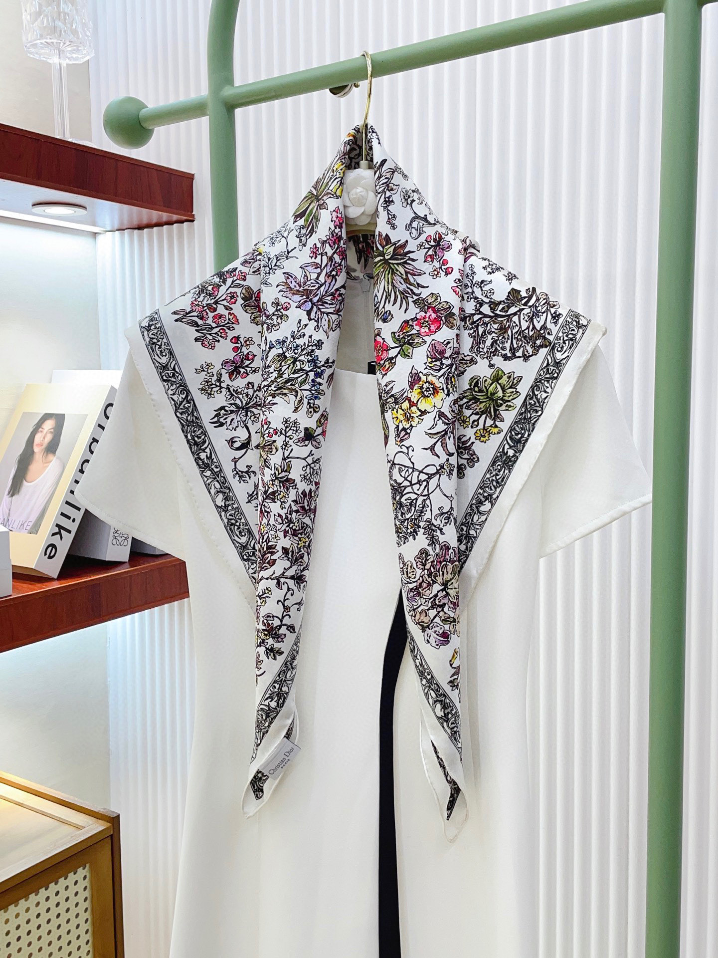 ✨✨【18姆米 双面同色】高级感爆棚❗️CD【森林公园 90】高级时髦风‼️配色非常考究，图案匠心，上身