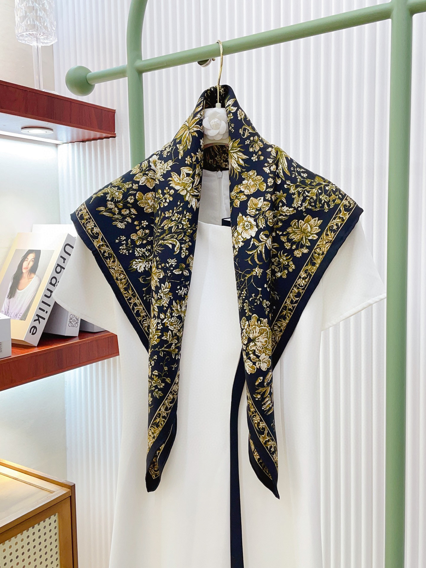 ✨✨【18姆米 双面同色】高级感爆棚❗️CD【森林公园 90】高级时髦风‼️配色非常考究，图案匠心，上身