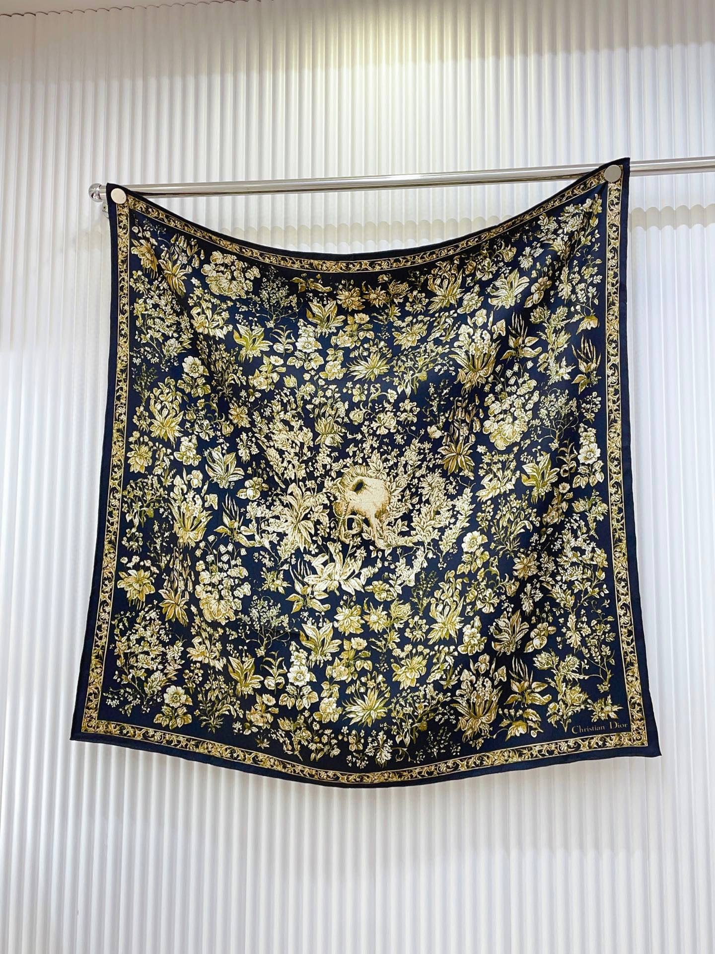 ✨✨【18姆米 双面同色】高级感爆棚❗️CD【森林公园 90】高级时髦风‼️配色非常考究，图案匠心，上身