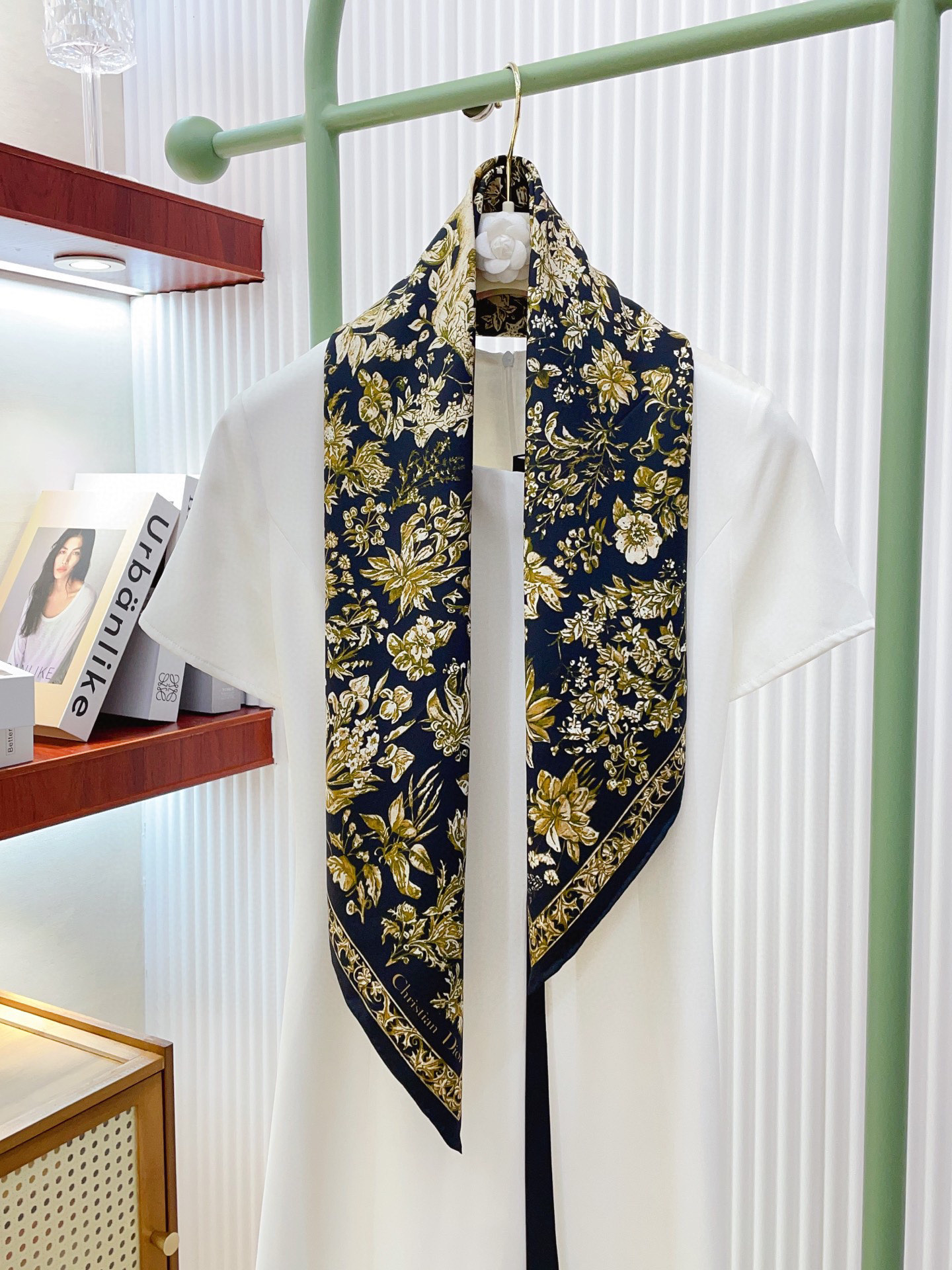 ✨✨【18姆米 双面同色】高级感爆棚❗️CD【森林公园 90】高级时髦风‼️配色非常考究，图案匠心，上身