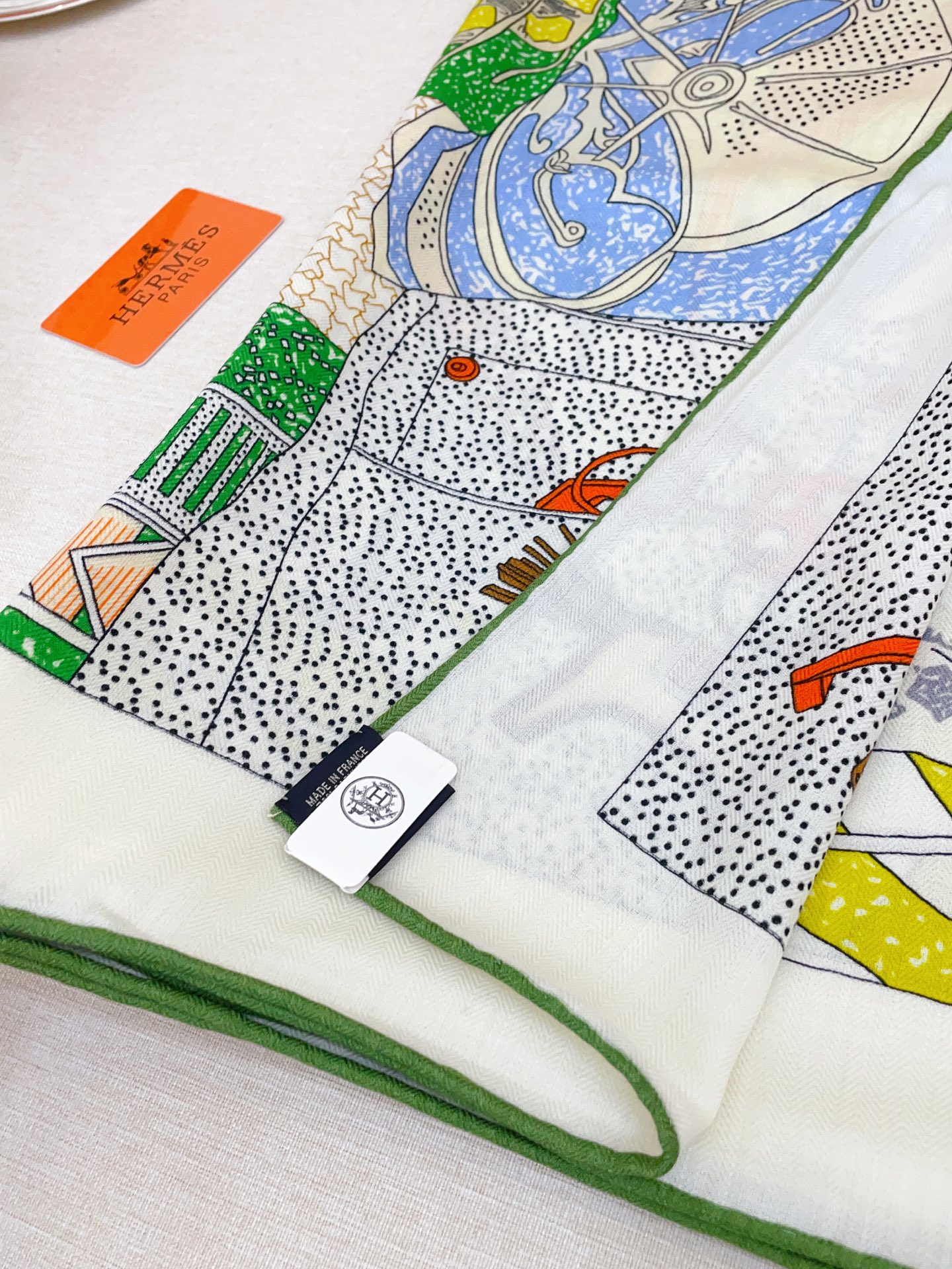 ✨✨【双面同色 丝毛款】H家羊绒新款 买了都说好看‼️推荐💕【爱马仕之约 140】羊绒方巾‼️H家ZG爆