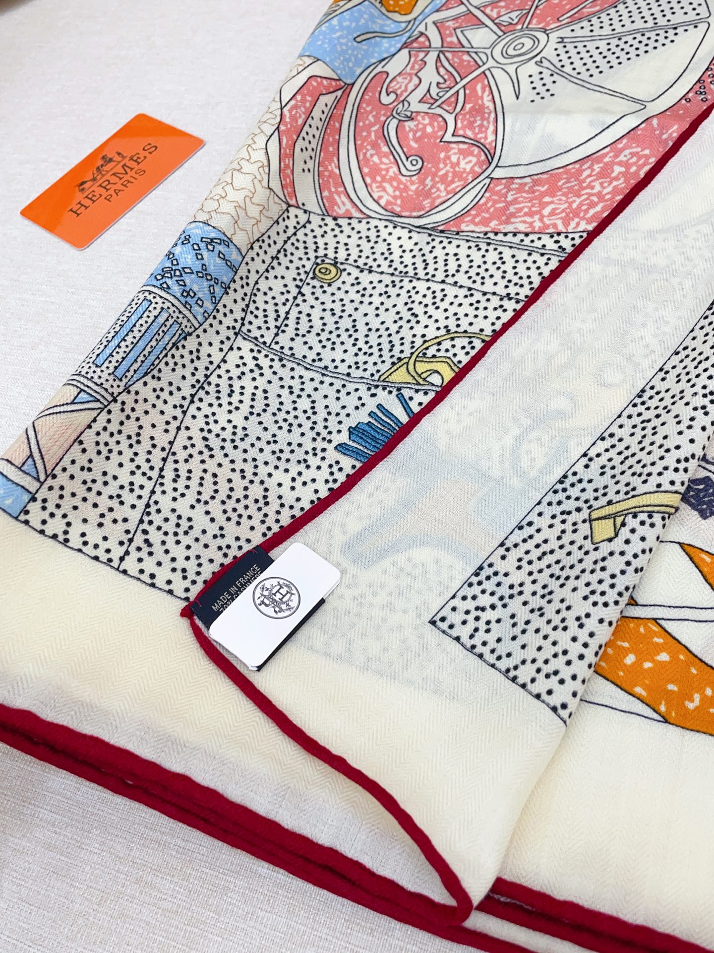 ✨✨【双面同色 丝毛款】H家羊绒新款 买了都说好看‼️推荐💕【爱马仕之约 140】羊绒方巾‼️H家ZG爆