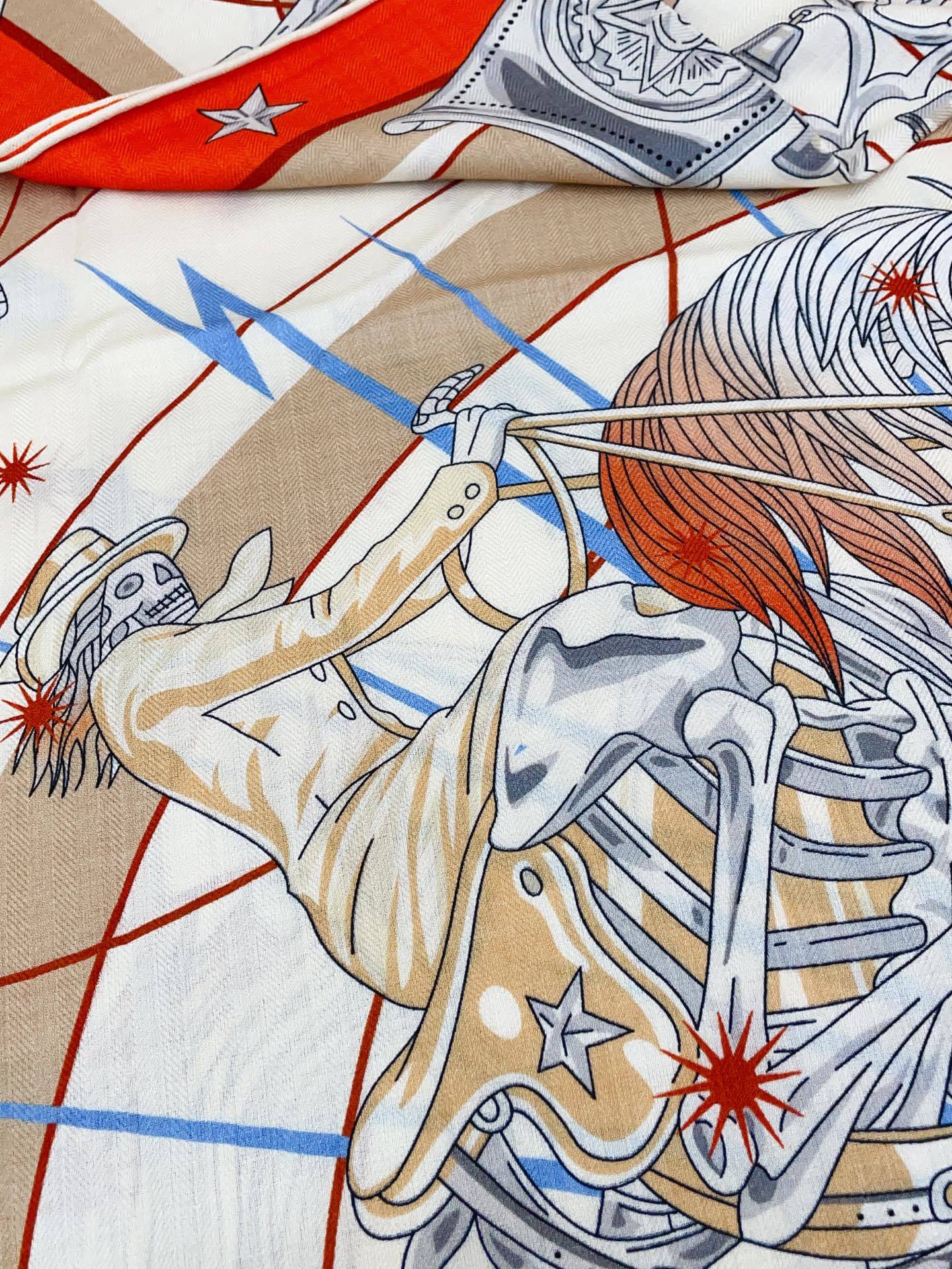 ✨✨【双面同色 丝毛款】H家羊绒新款 买了都说好看‼️推荐💕【星辰合唱团 140】羊绒方巾‼️H家ZG爆