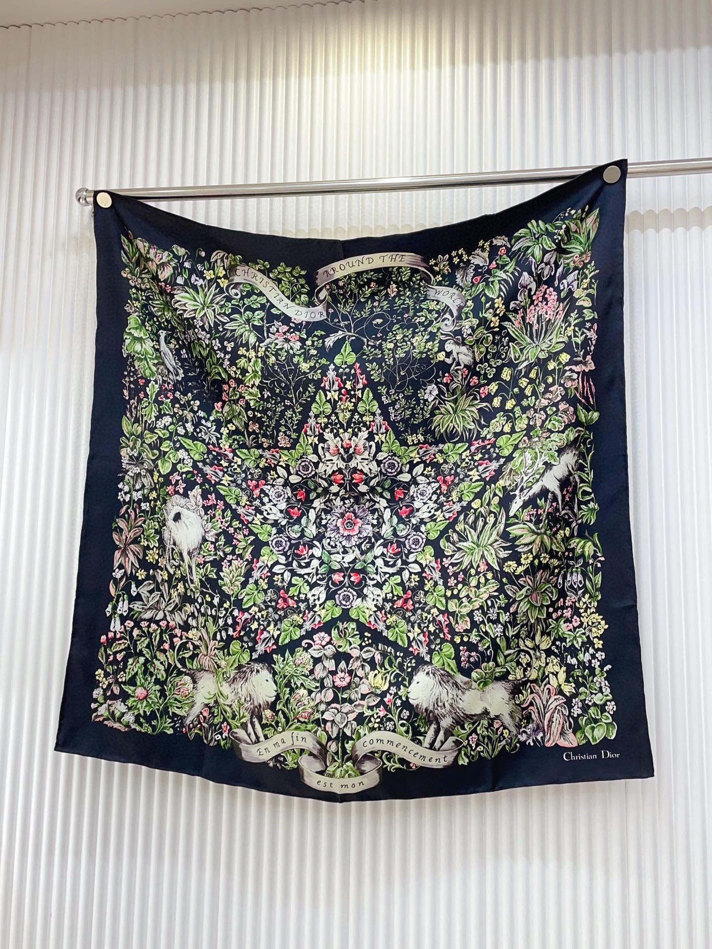 ✨✨【18姆米 双面同色】高级感爆棚❗️CD【花朵🌺五星 90】高级时髦风‼️配色非常考究，图案匠心，上