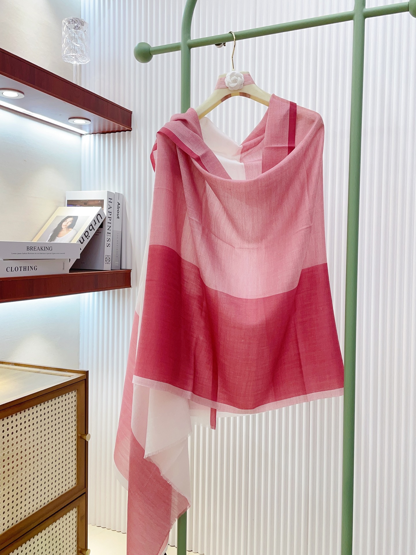 ✨✨【LP格纯色竖条纹长巾】‼️♨️高尖端产物⚠️重磅呈现 ，绝无仅有 史无前例 100%纯山羊绒 手感