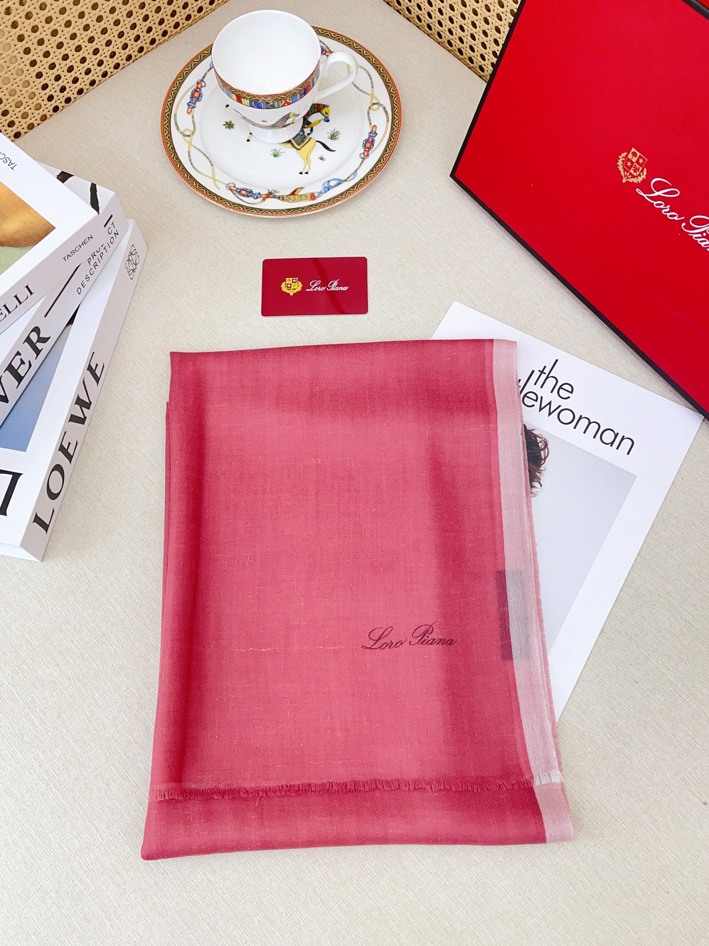 ✨✨【LP格纯色竖条纹长巾】‼️♨️高尖端产物⚠️重磅呈现 ，绝无仅有 史无前例 100%纯山羊绒 手感