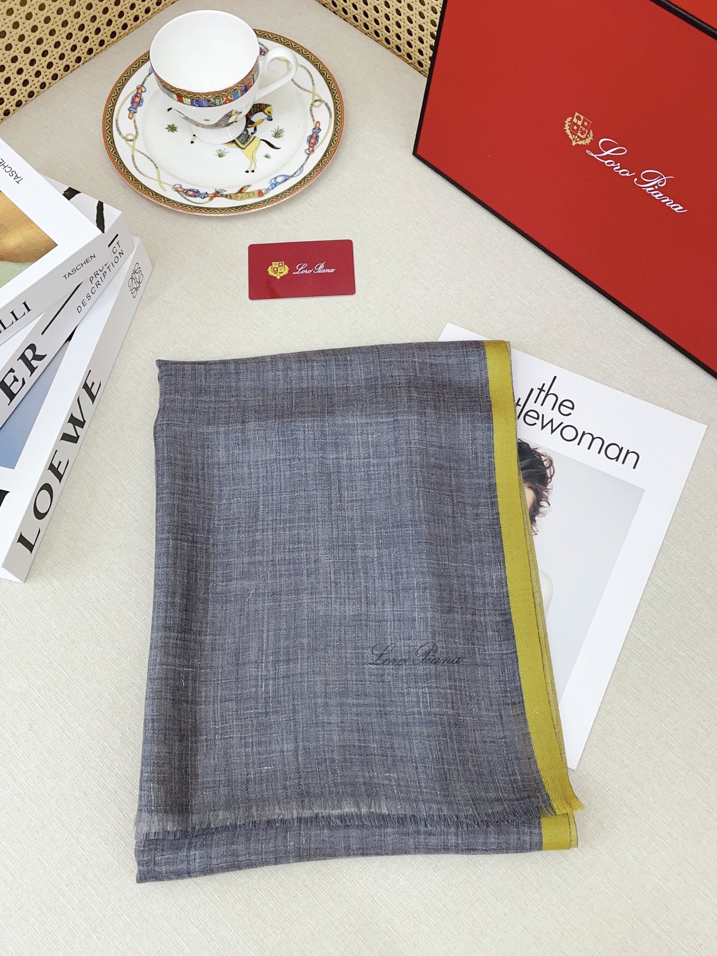 ✨✨【LP格纯色竖条纹长巾】‼️♨️高尖端产物⚠️重磅呈现 ，绝无仅有 史无前例 100%纯山羊绒 手感