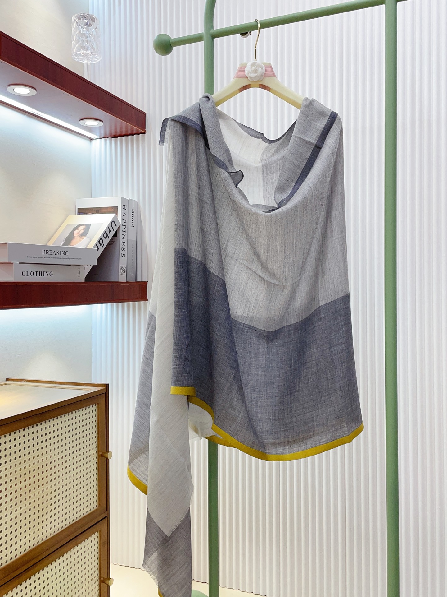 ✨✨【LP格纯色竖条纹长巾】‼️♨️高尖端产物⚠️重磅呈现 ，绝无仅有 史无前例 100%纯山羊绒 手感