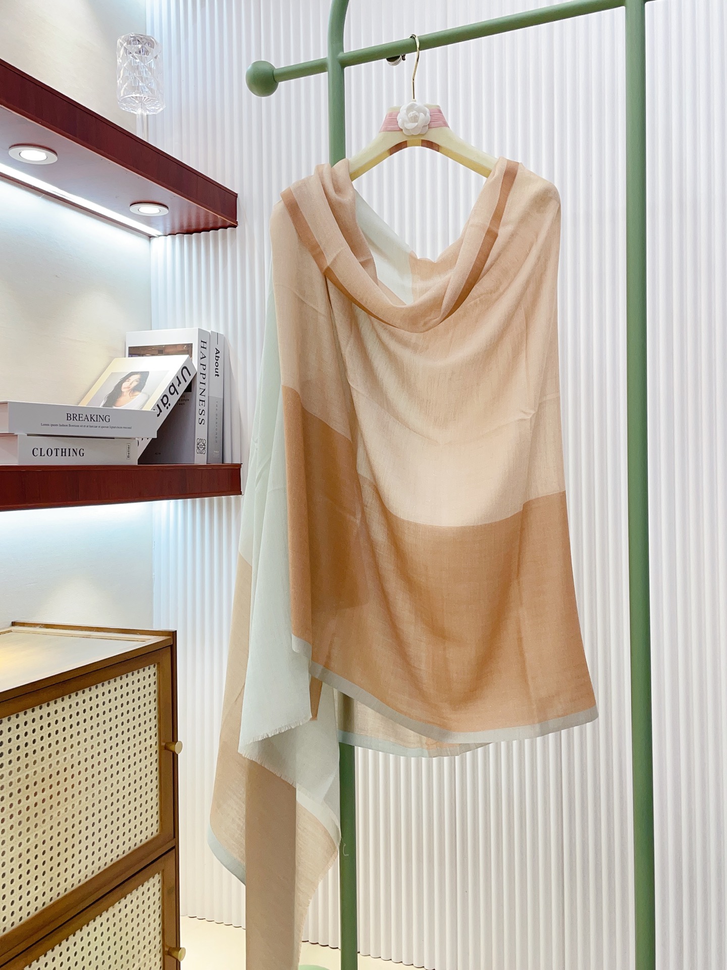 ✨✨【LP格纯色竖条纹长巾】‼️♨️高尖端产物⚠️重磅呈现 ，绝无仅有 史无前例 100%纯山羊绒 手感