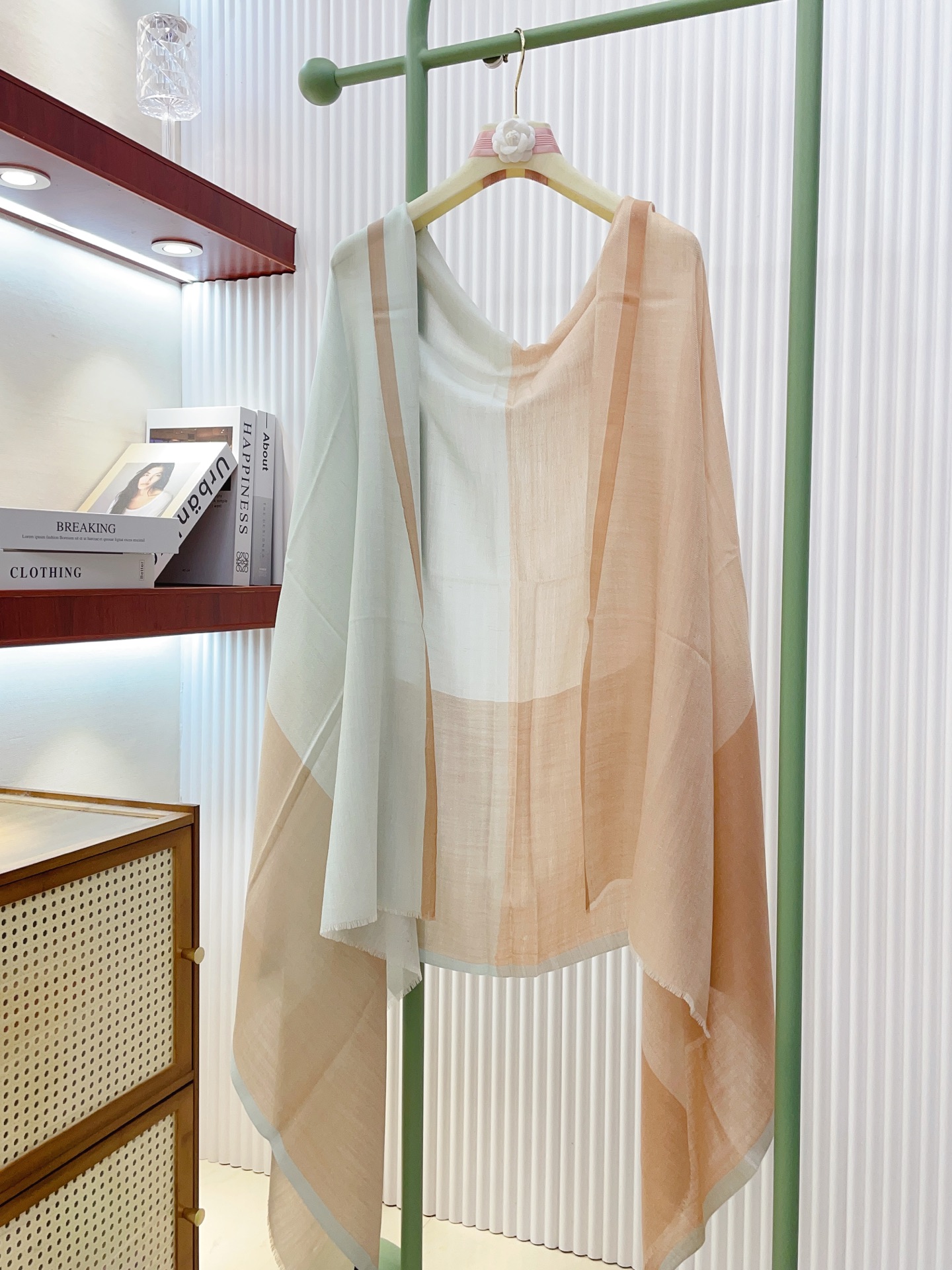 ✨✨【LP格纯色竖条纹长巾】‼️♨️高尖端产物⚠️重磅呈现 ，绝无仅有 史无前例 100%纯山羊绒 手感