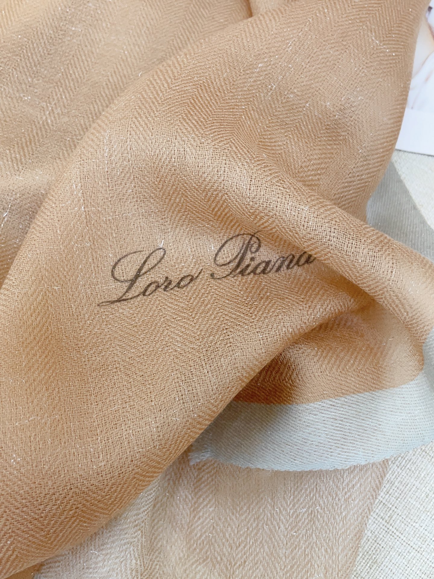 ✨✨【LP格纯色竖条纹长巾】‼️♨️高尖端产物⚠️重磅呈现 ，绝无仅有 史无前例 100%纯山羊绒 手感