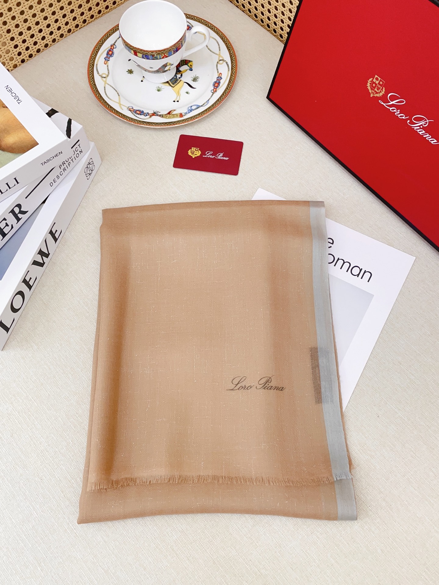 ✨✨【LP格纯色竖条纹长巾】‼️♨️高尖端产物⚠️重磅呈现 ，绝无仅有 史无前例 100%纯山羊绒 手感