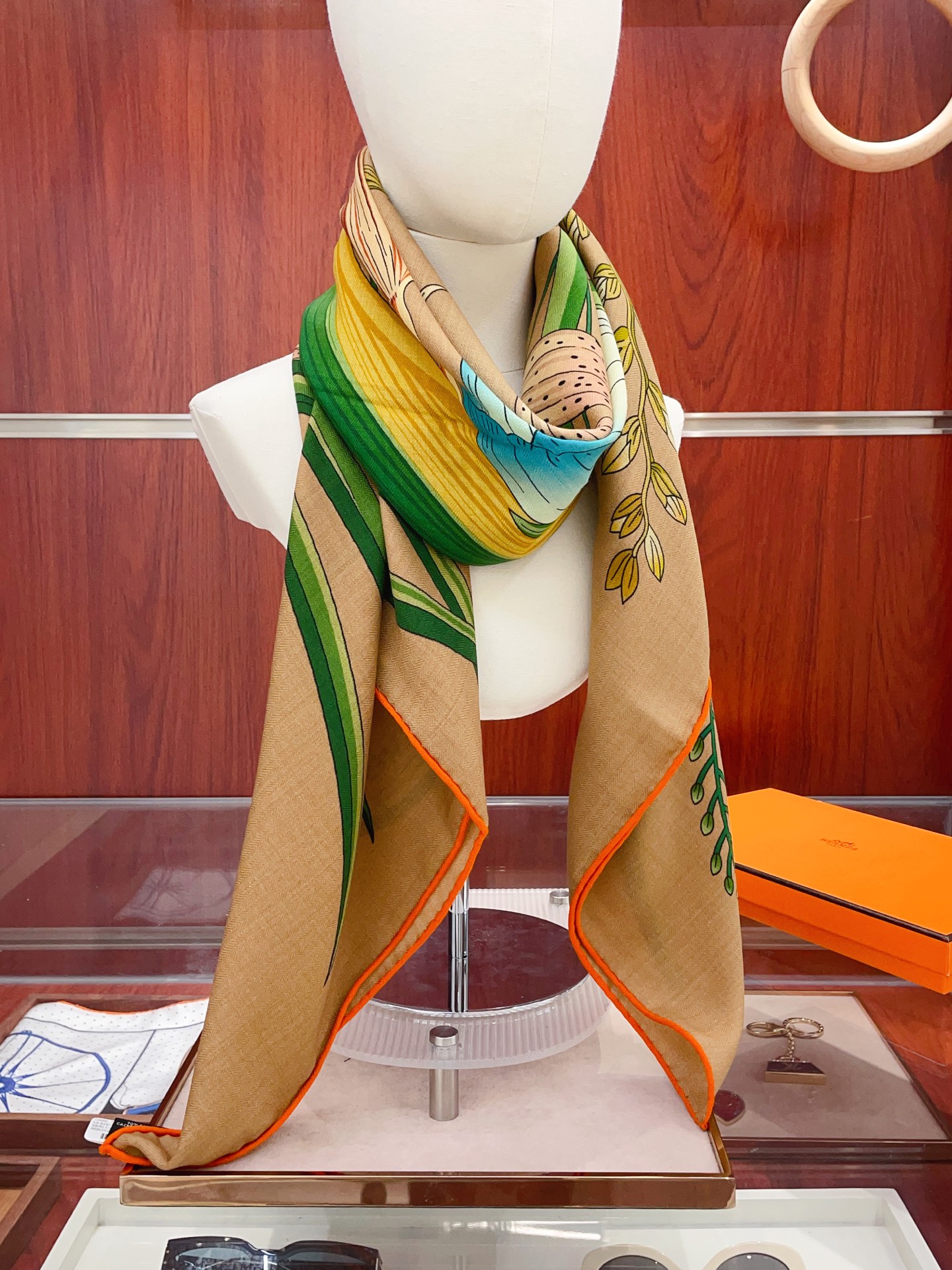 ✨✨【双面同色 丝毛款】H家羊绒新款 买了都说好看‼️推荐💕【永生花束 140】羊绒方巾‼️H家ZG爆款