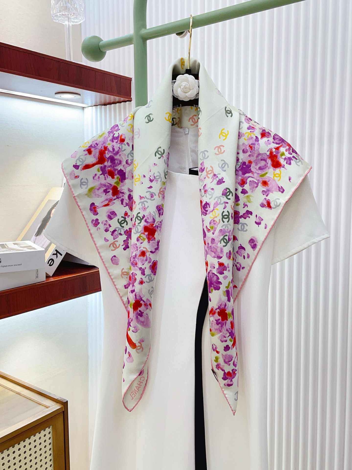 ✨✨【18姆米 双面同色】新款小香‼️美翻了[流泪]最新御用殿堂级极品‼️经典元素图案设计风格❗️美丽至