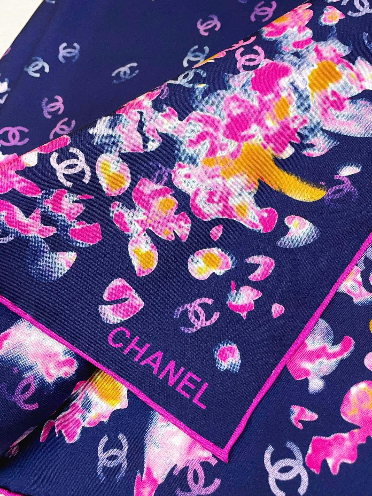 ✨✨【18姆米 双面同色】新款小香‼️美翻了[流泪]最新御用殿堂级极品‼️经典元素图案设计风格❗️美丽至