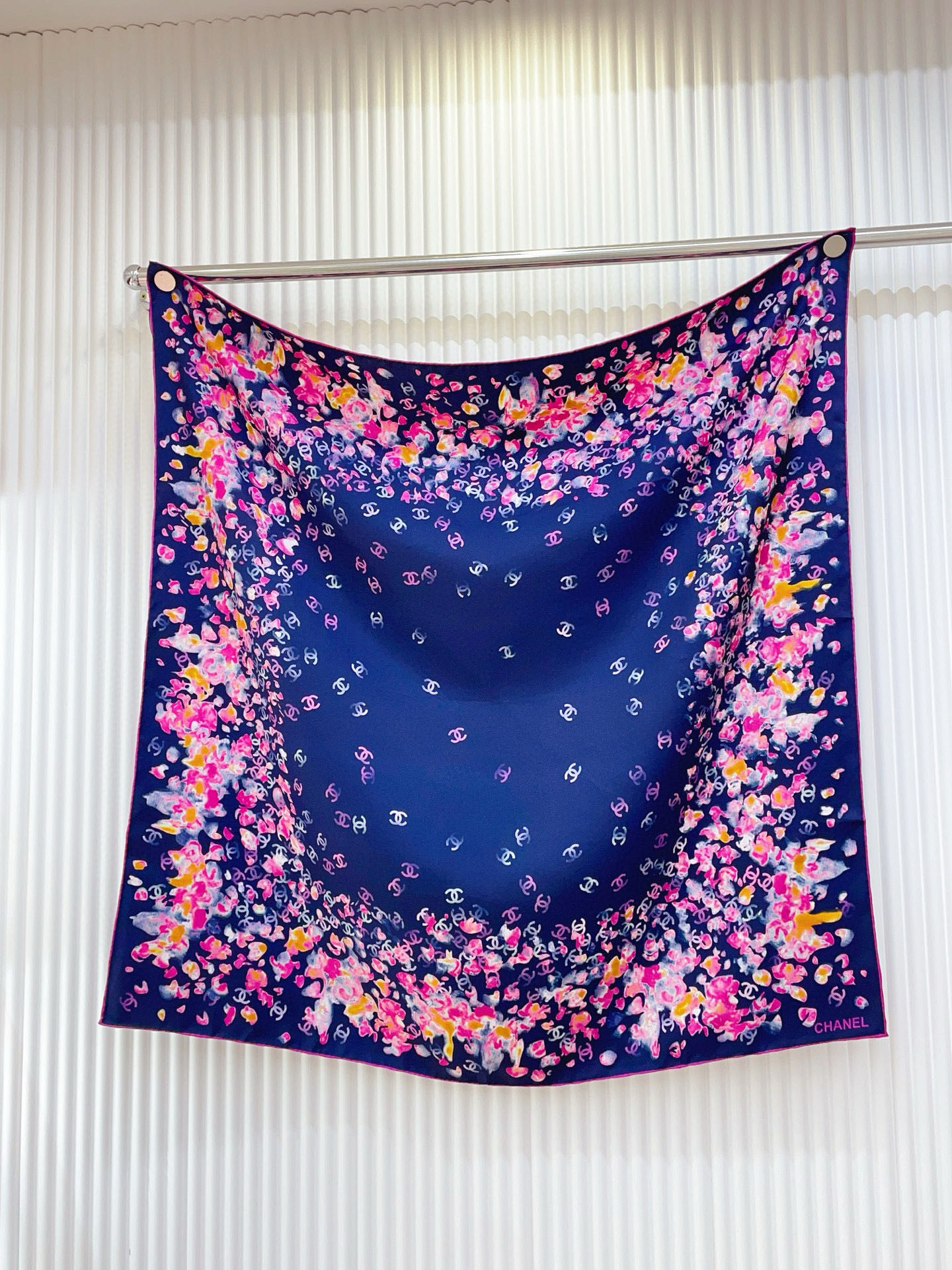 ✨✨【18姆米 双面同色】新款小香‼️美翻了[流泪]最新御用殿堂级极品‼️经典元素图案设计风格❗️美丽至