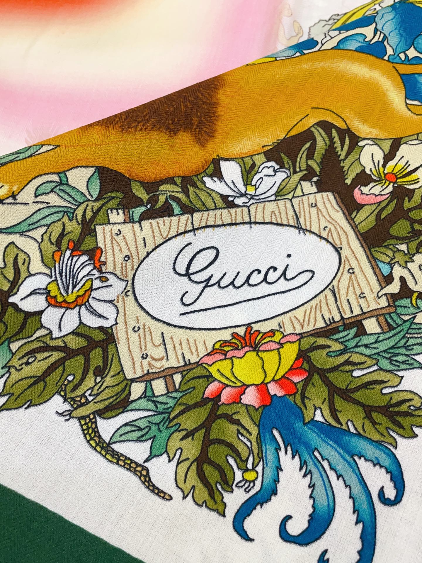 ✨✨【双面同色 丝毛款】大G【丛林豹子🐆140】羊绒方巾‼️抢‼️VIP推荐 ‼️👍下手一定要快【高端 