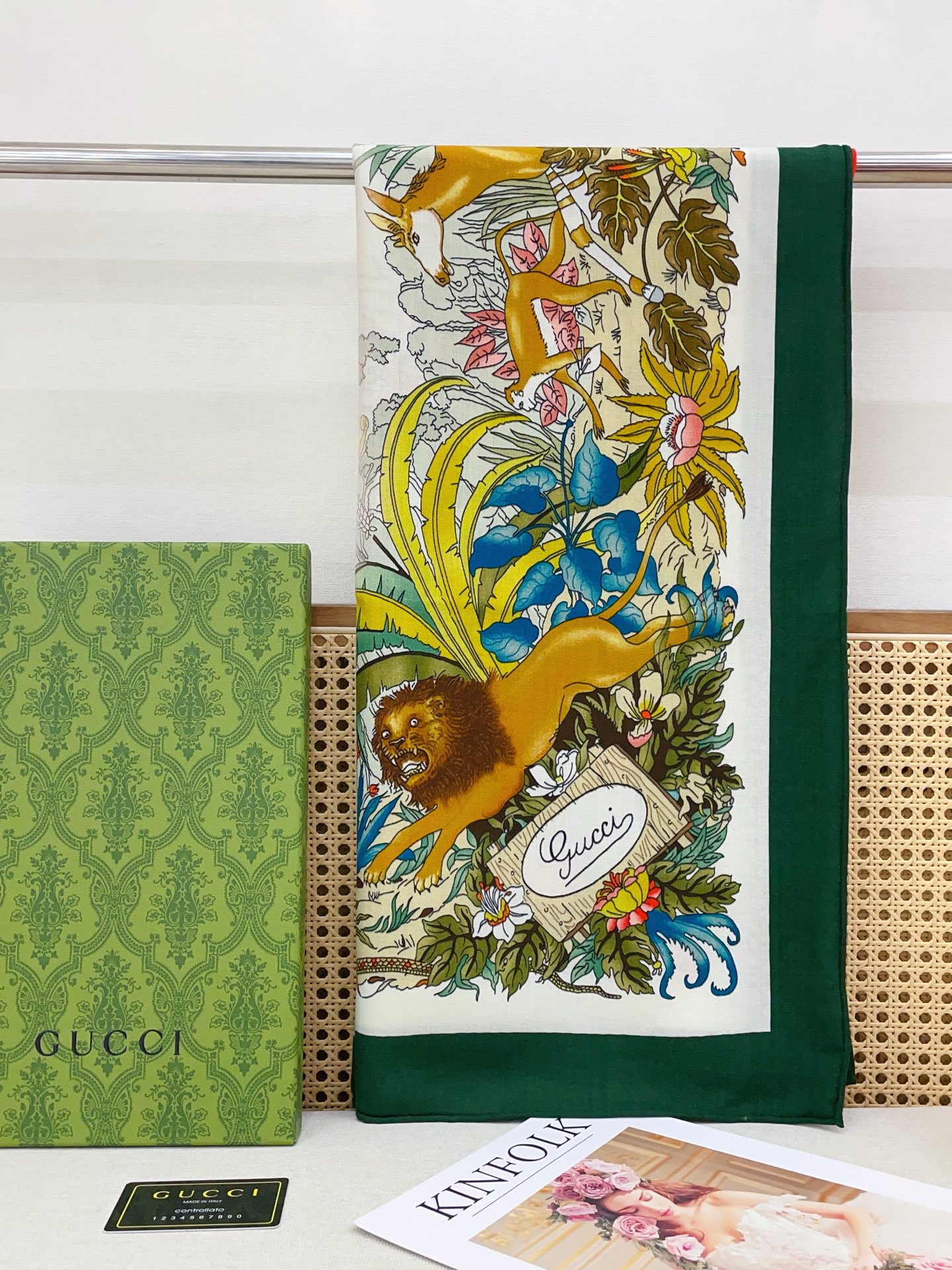 ✨✨【双面同色 丝毛款】大G【丛林豹子🐆140】羊绒方巾‼️抢‼️VIP推荐 ‼️👍下手一定要快【高端 