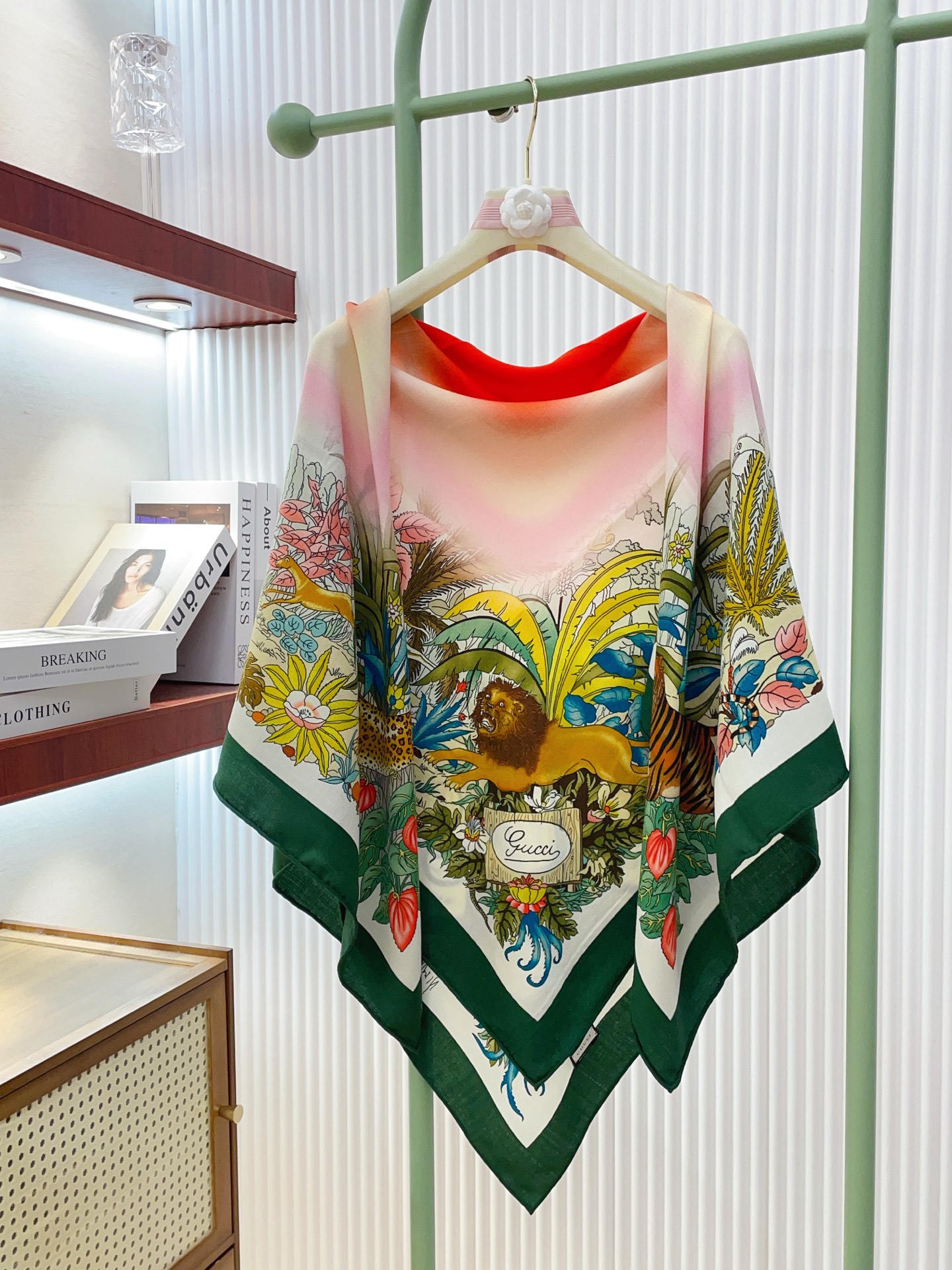 ✨✨【双面同色 丝毛款】大G【丛林豹子🐆140】羊绒方巾‼️抢‼️VIP推荐 ‼️👍下手一定要快【高端 