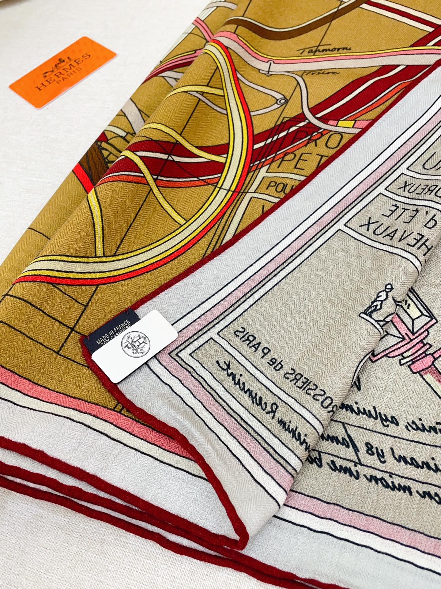 ✨✨【双面异色 丝毛款】H家羊绒新款 买了都说好看‼️推荐💕【小型马车 140】羊绒方巾‼️H家ZG爆款