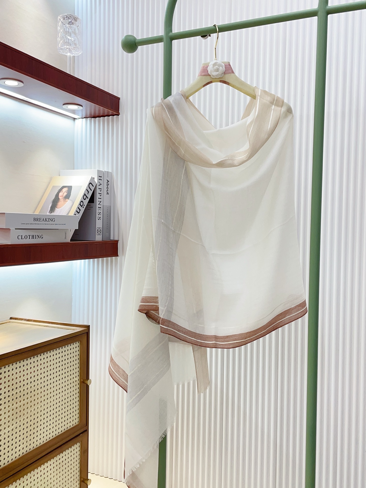 ✨✨【LP格纹条边长巾】‼️♨️高尖端产物⚠️重磅呈现 ，绝无仅有 史无前例 100%纯山羊绒 手感好到