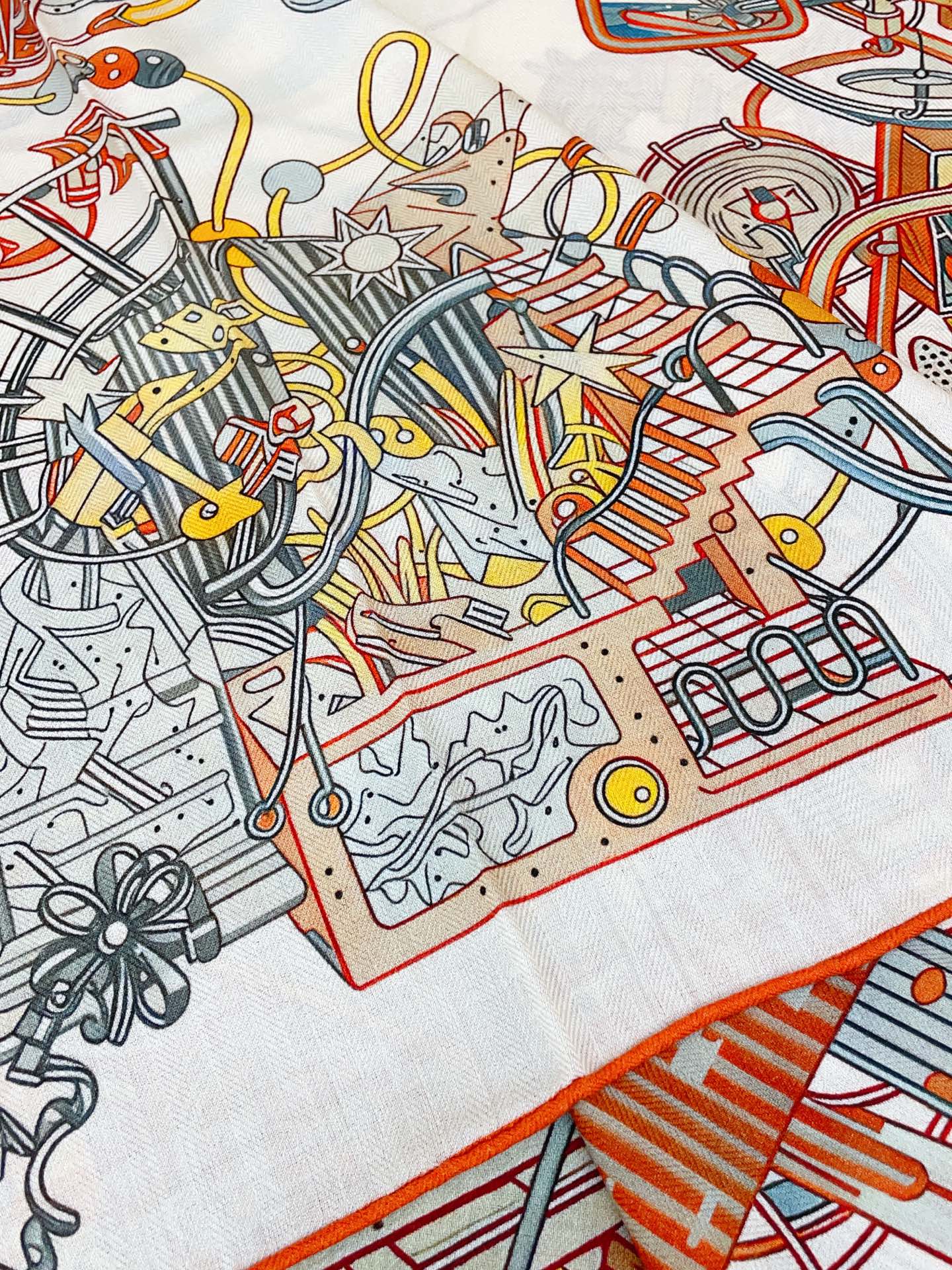 ✨✨【双面同色 丝毛款】H家羊绒新款 买了都说好看‼️推荐💕【爱马仕世界】羊绒方巾‼️H家ZG爆款🎁💟立