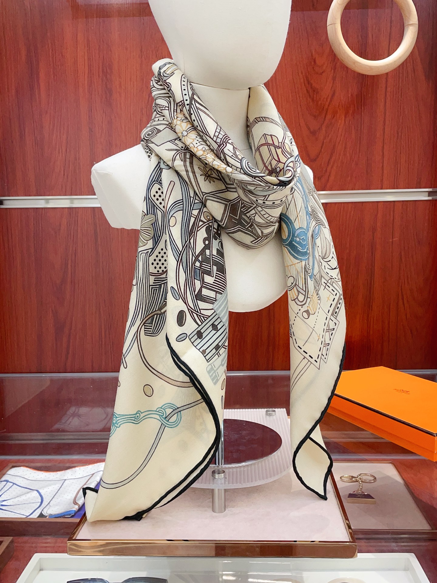 ✨✨【双面同色 丝毛款】H家羊绒新款 买了都说好看‼️推荐💕【爱马仕世界】羊绒方巾‼️H家ZG爆款🎁💟立