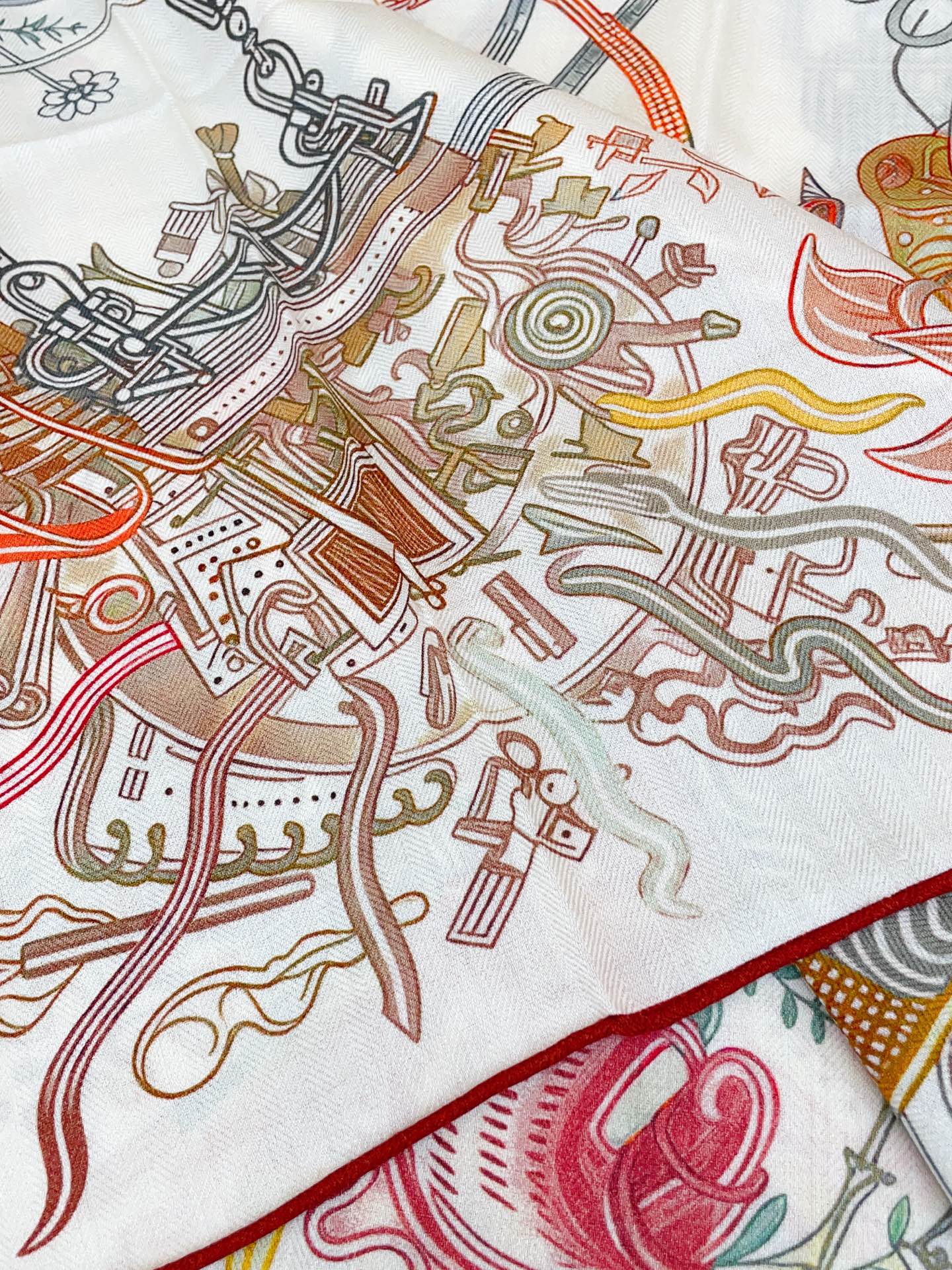 ✨✨【双面同色 丝毛款】H家羊绒新款 买了都说好看‼️推荐💕【爱马仕世界】羊绒方巾‼️H家ZG爆款🎁💟立