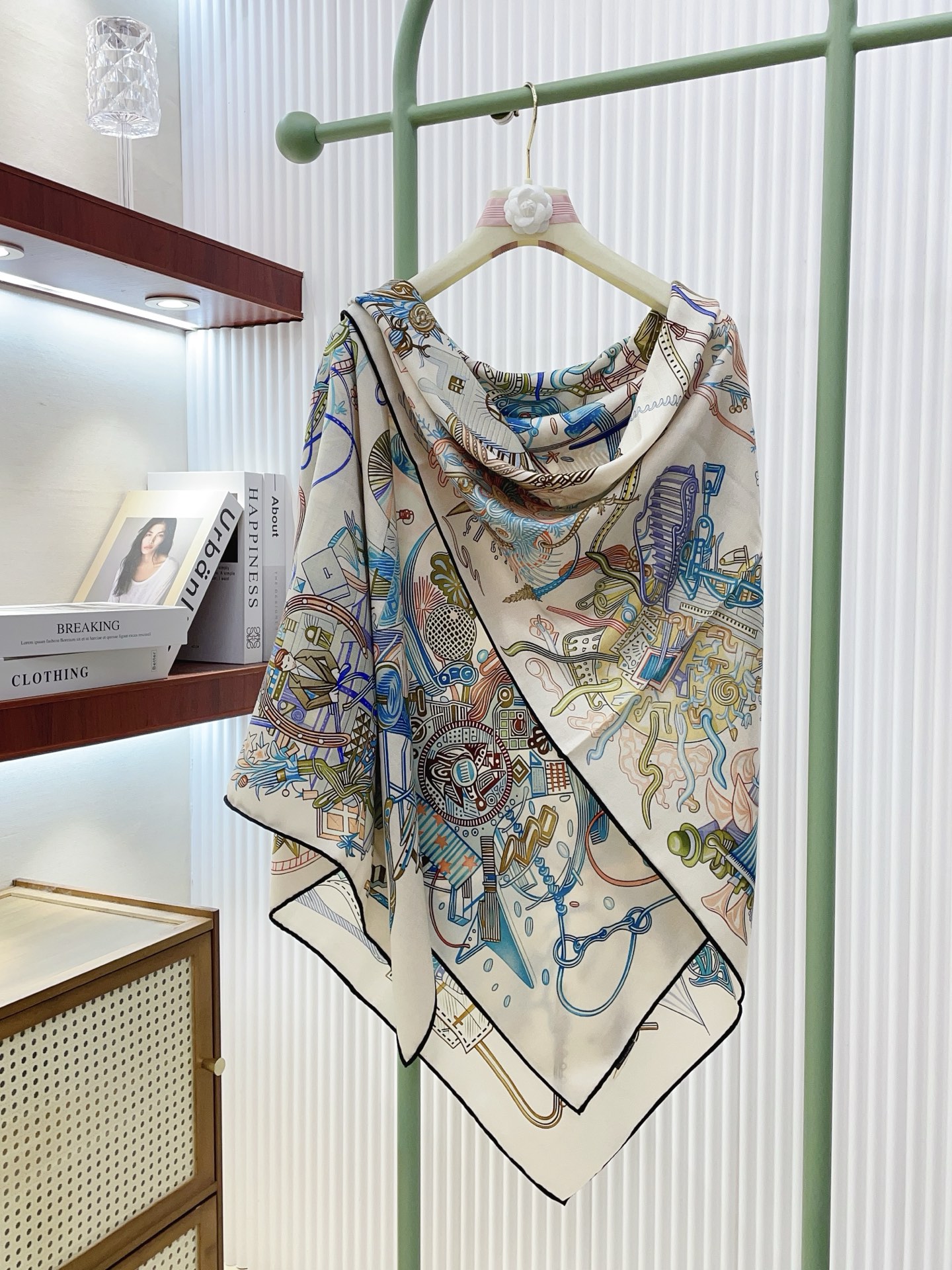 ✨✨【双面同色 丝毛款】H家羊绒新款 买了都说好看‼️推荐💕【爱马仕世界】羊绒方巾‼️H家ZG爆款🎁💟立