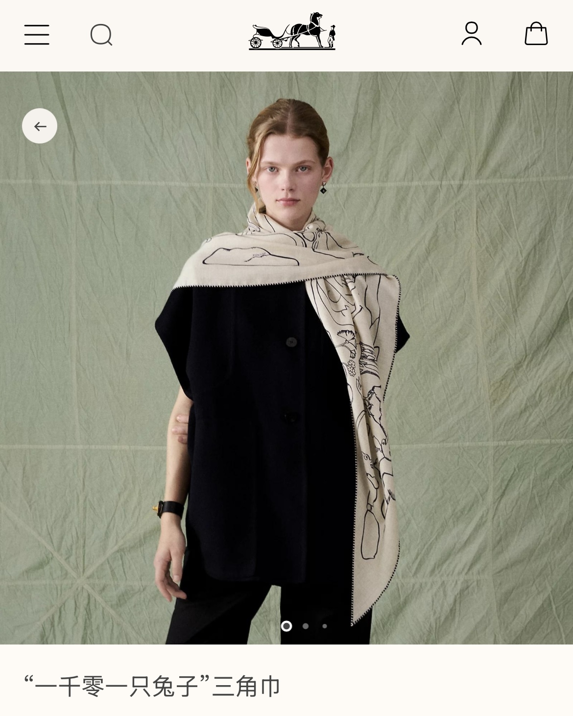 NO:587272,[Thick silk and wool style, double-sided same color] The latest model of the top H family counter [One Thousand and One Rabbits Large Triangular Scarf] Multi-functional triangle scarf, with bright colors, elegant and casual style, captures the moment of inspiration and integrates it into the work, bringing the meaning of beauty to the extreme. 70 cashmere silk, specification 94*188 high version scarf, high version scarf, real silk19860909【加厚丝毛款 双面同色】上新顶级H家专柜最新款【一千零一只兔子 大三角巾】多功能三角巾 ,色彩明丽,格调高雅而随性,捕捉一瞬间的灵感融入作品之中,将美的含义发挥到极致.70羊绒真丝,规格94*188高版本围巾,高版本围巾,real silk,scarf