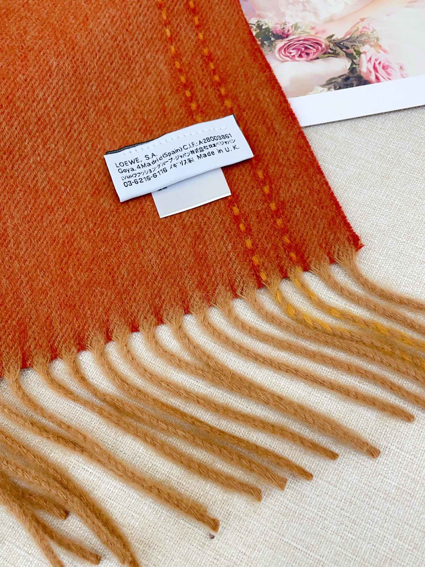 ✨✨罗意威🏖️【男女围巾】怒赞自留，难得的高端男款！LOE非常正的男士围巾~面料大爱，非常柔软细腻舒服，