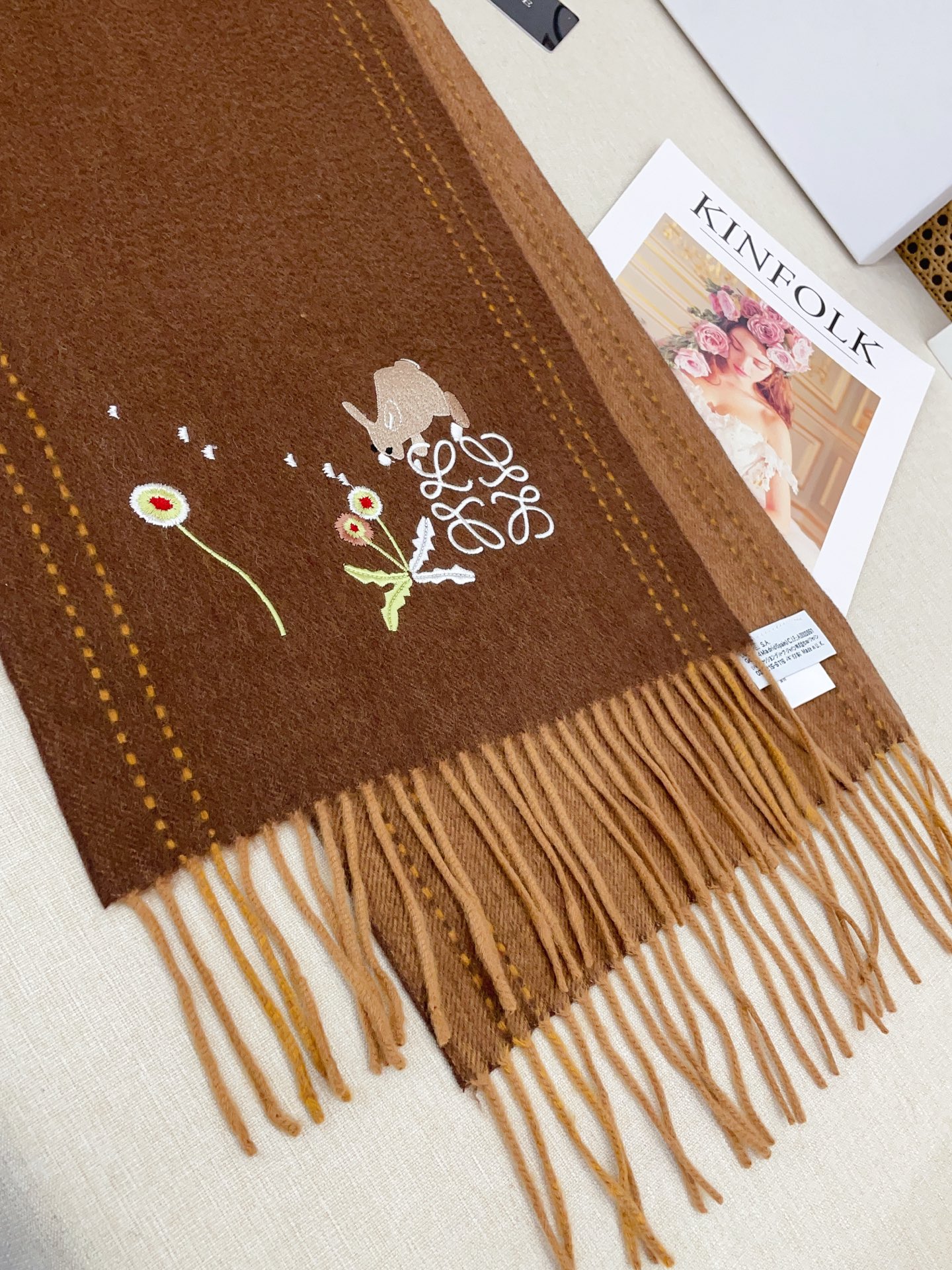 ✨✨罗意威🏖️【男女围巾】怒赞自留，难得的高端男款！LOE非常正的男士围巾~面料大爱，非常柔软细腻舒服，