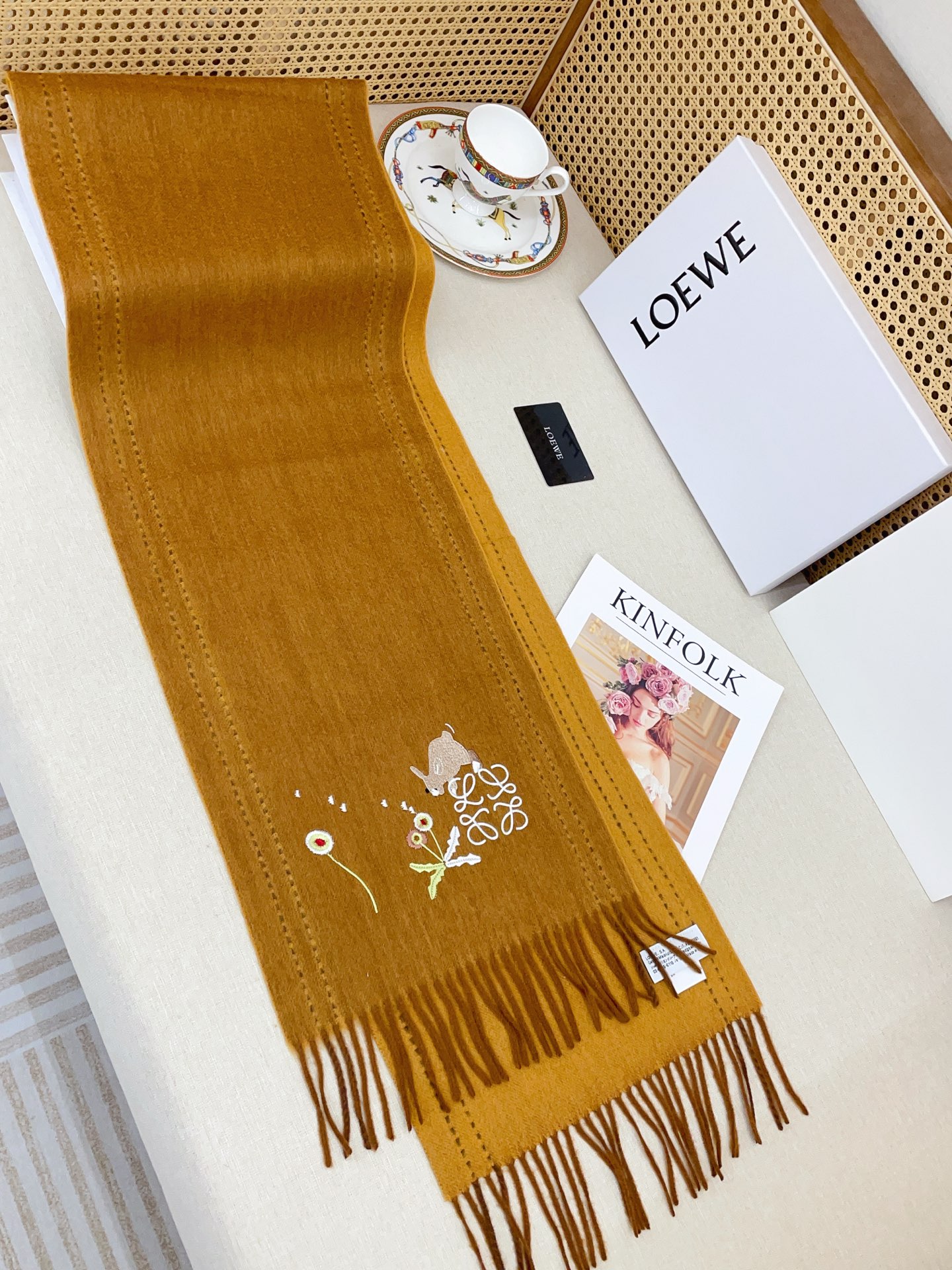 ✨✨罗意威🏖️【男女围巾】怒赞自留，难得的高端男款！LOE非常正的男士围巾~面料大爱，非常柔软细腻舒服，