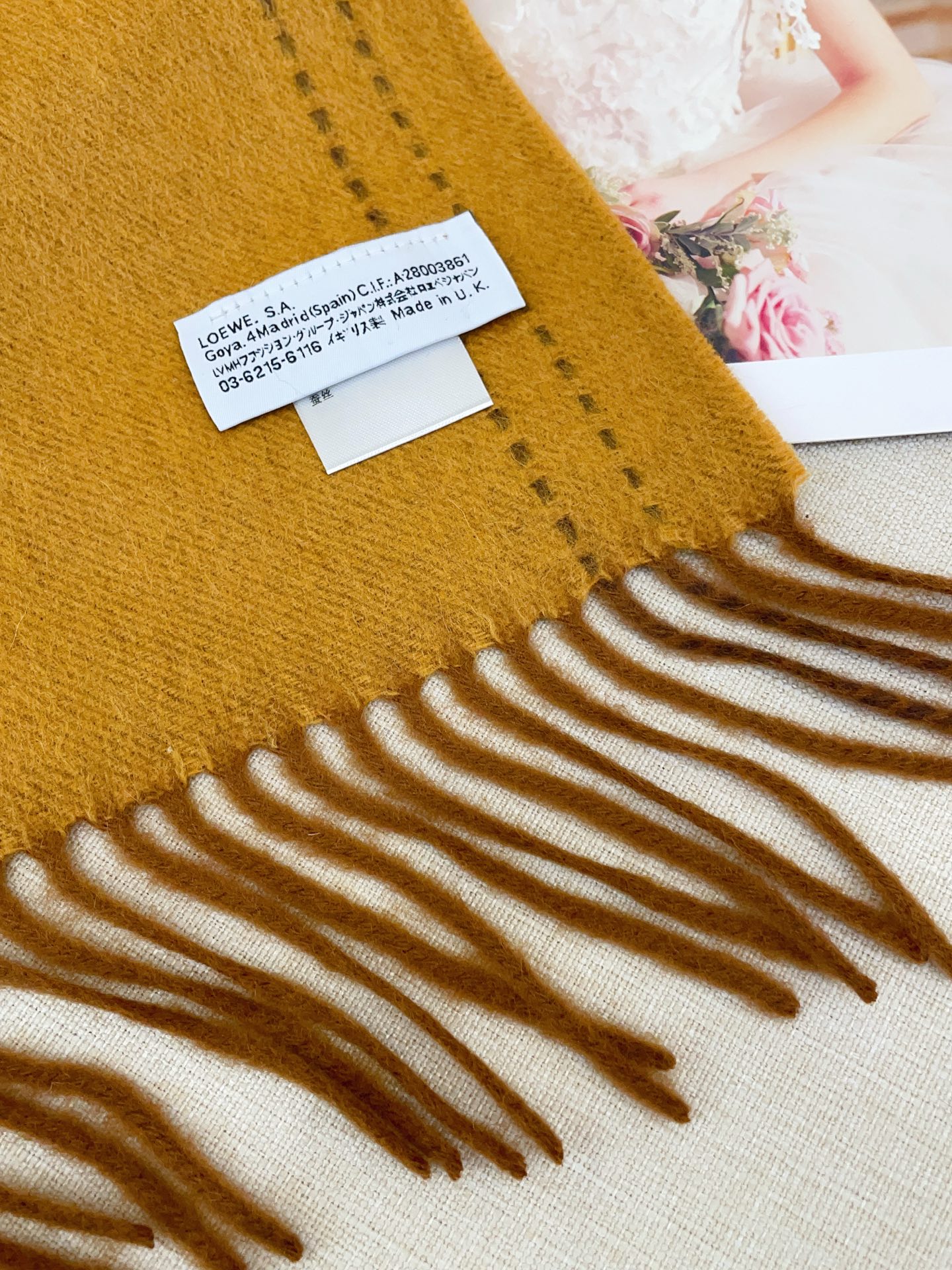 ✨✨罗意威🏖️【男女围巾】怒赞自留，难得的高端男款！LOE非常正的男士围巾~面料大爱，非常柔软细腻舒服，