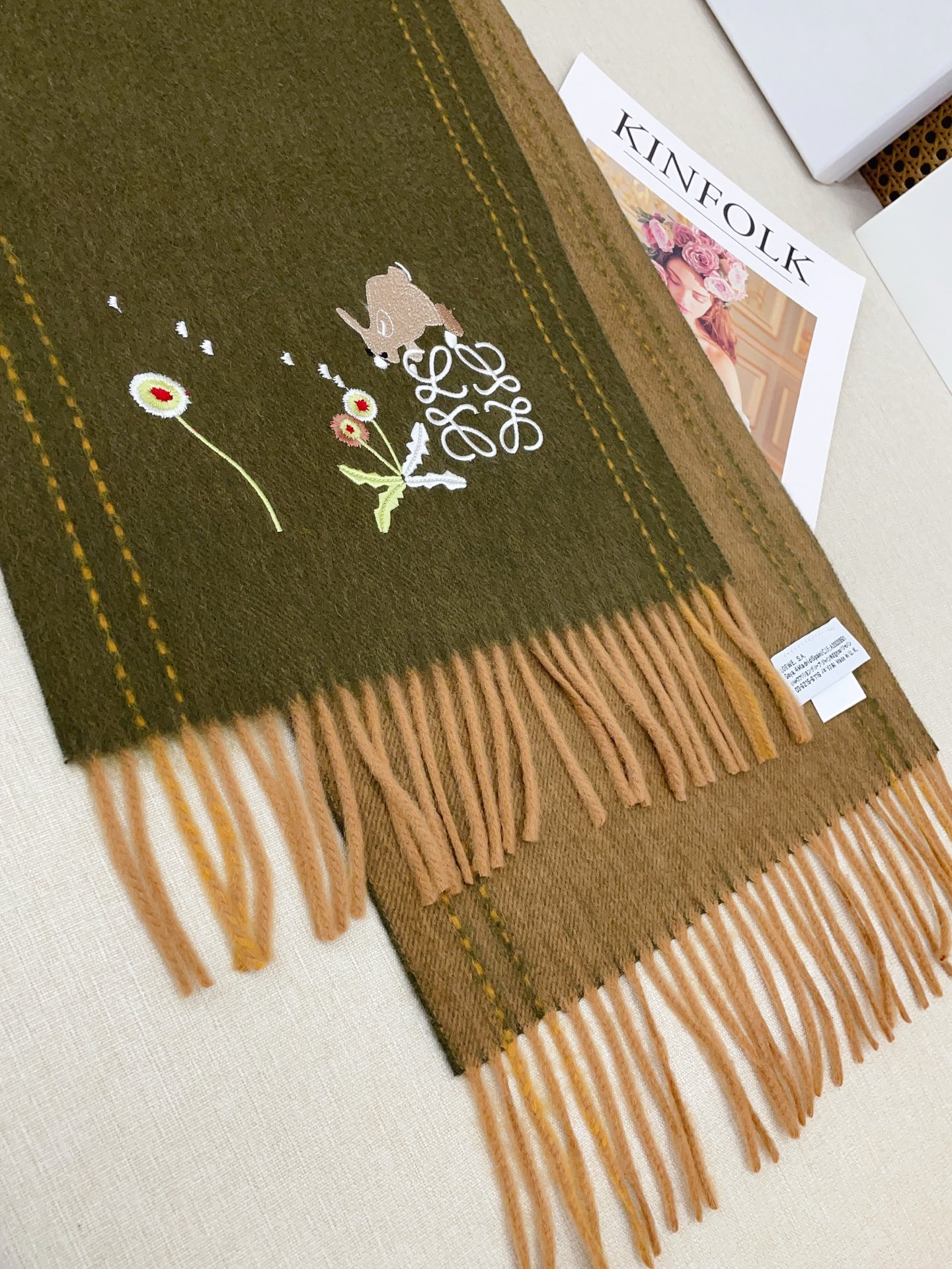 ✨✨罗意威🏖️【男女围巾】怒赞自留，难得的高端男款！LOE非常正的男士围巾~面料大爱，非常柔软细腻舒服，