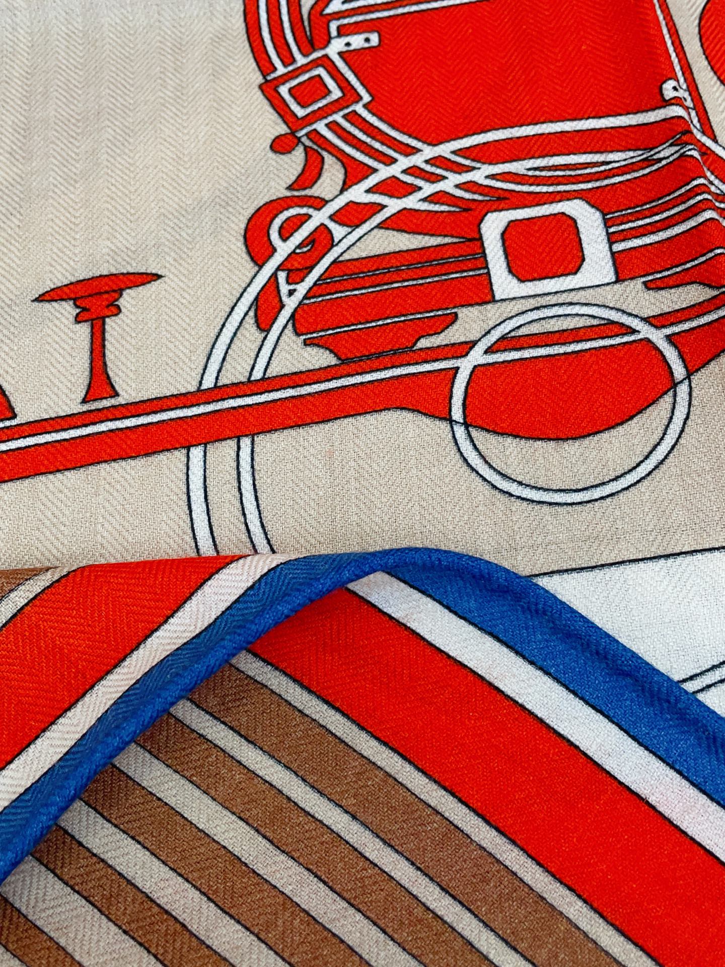 ✨✨【加厚丝毛款 双面同色】上新💏顶级H家专柜最新款【藏书章 大三角巾】多功能三角巾 🎀🎀，色彩明丽，格