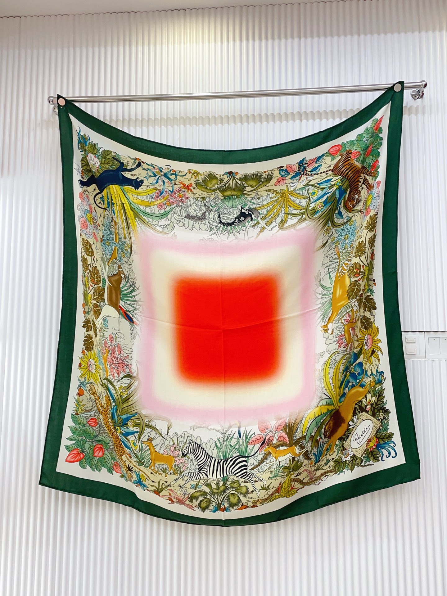 ✨✨【双面同色 丝毛款】大G【丛林豹子🐆140】羊绒方巾‼️抢‼️VIP推荐 ‼️👍下手一定要快【高端 