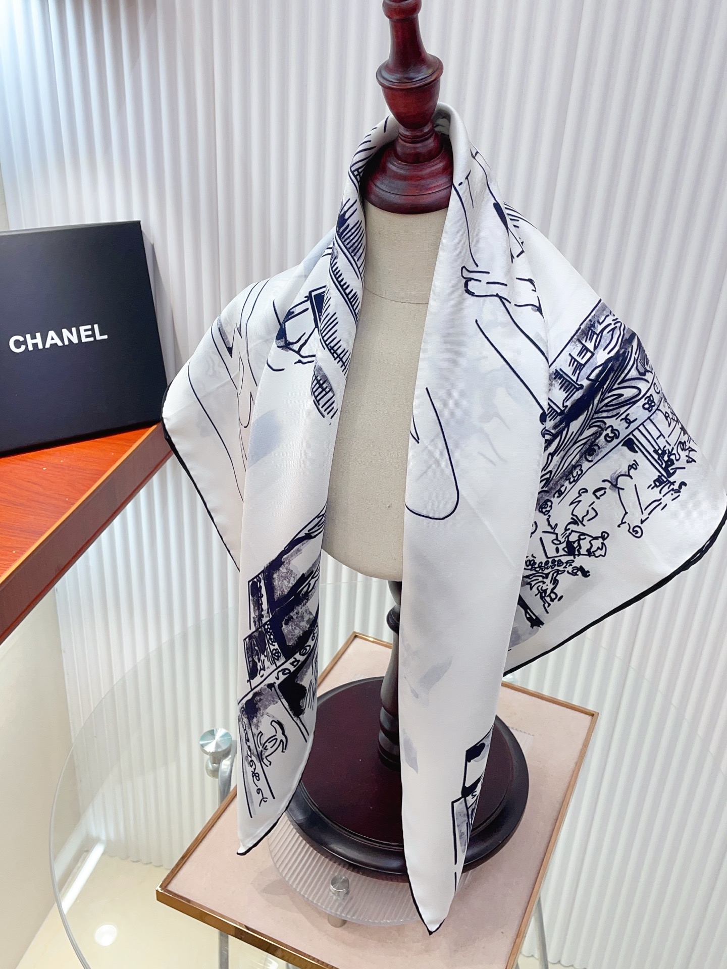 ✨✨【18姆米 双面同色】新款小香‼️美翻了[流泪]最新御用殿堂级极品‼️经典元素图案设计风格❗️美丽至