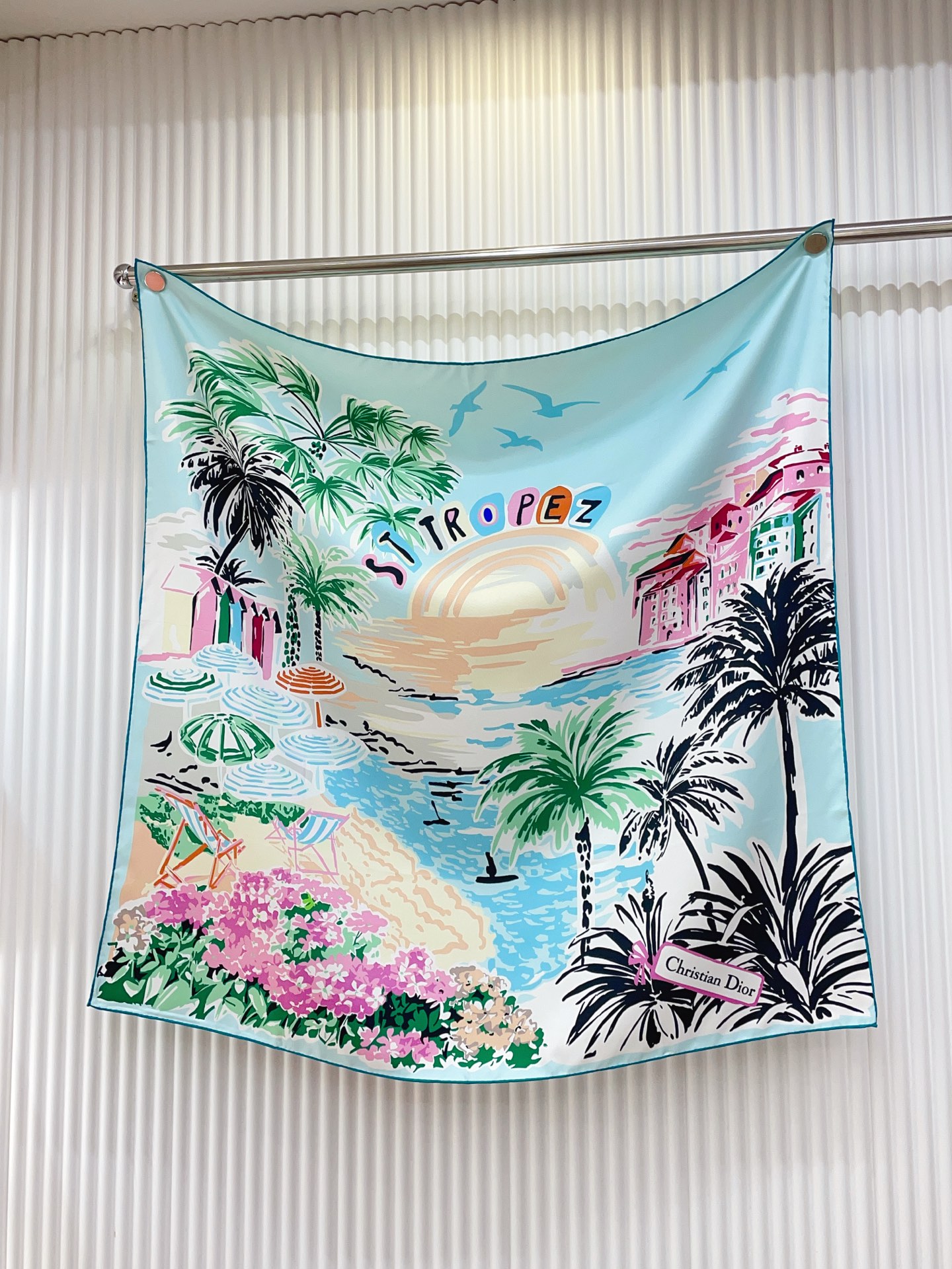 ✨✨【18姆米 双面同色】高级感爆棚❗️CD【城市🌆元素90】高级时髦风‼️配色非常考究，图案匠心，上身