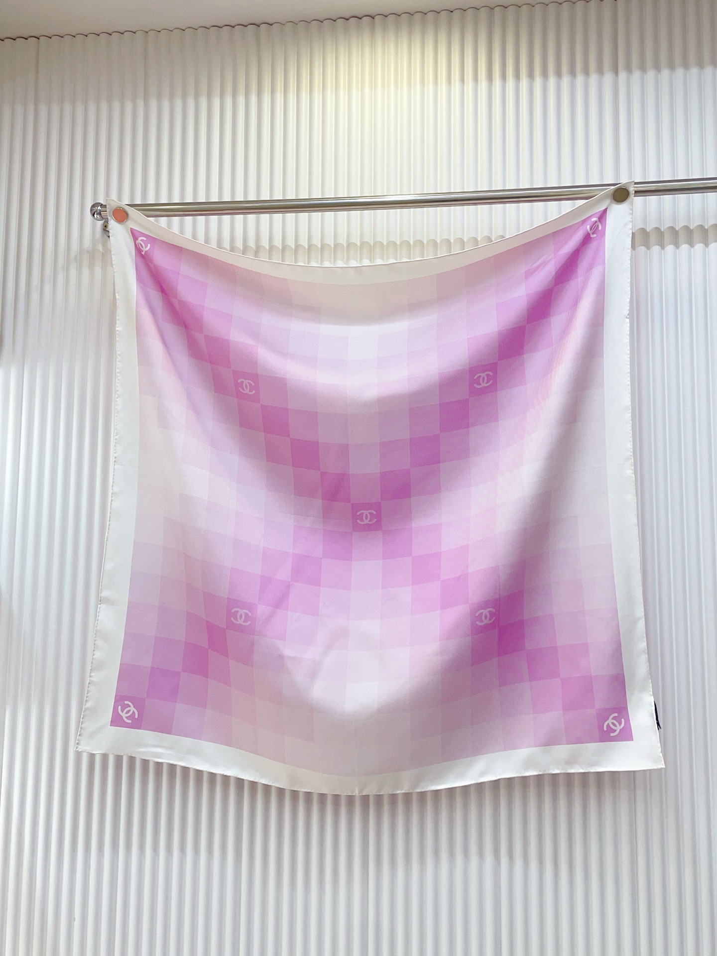 ✨✨【18姆米 双面同色】新款小香‼️美翻了[流泪]最新御用殿堂级极品‼️经典元素图案设计风格❗️美丽至