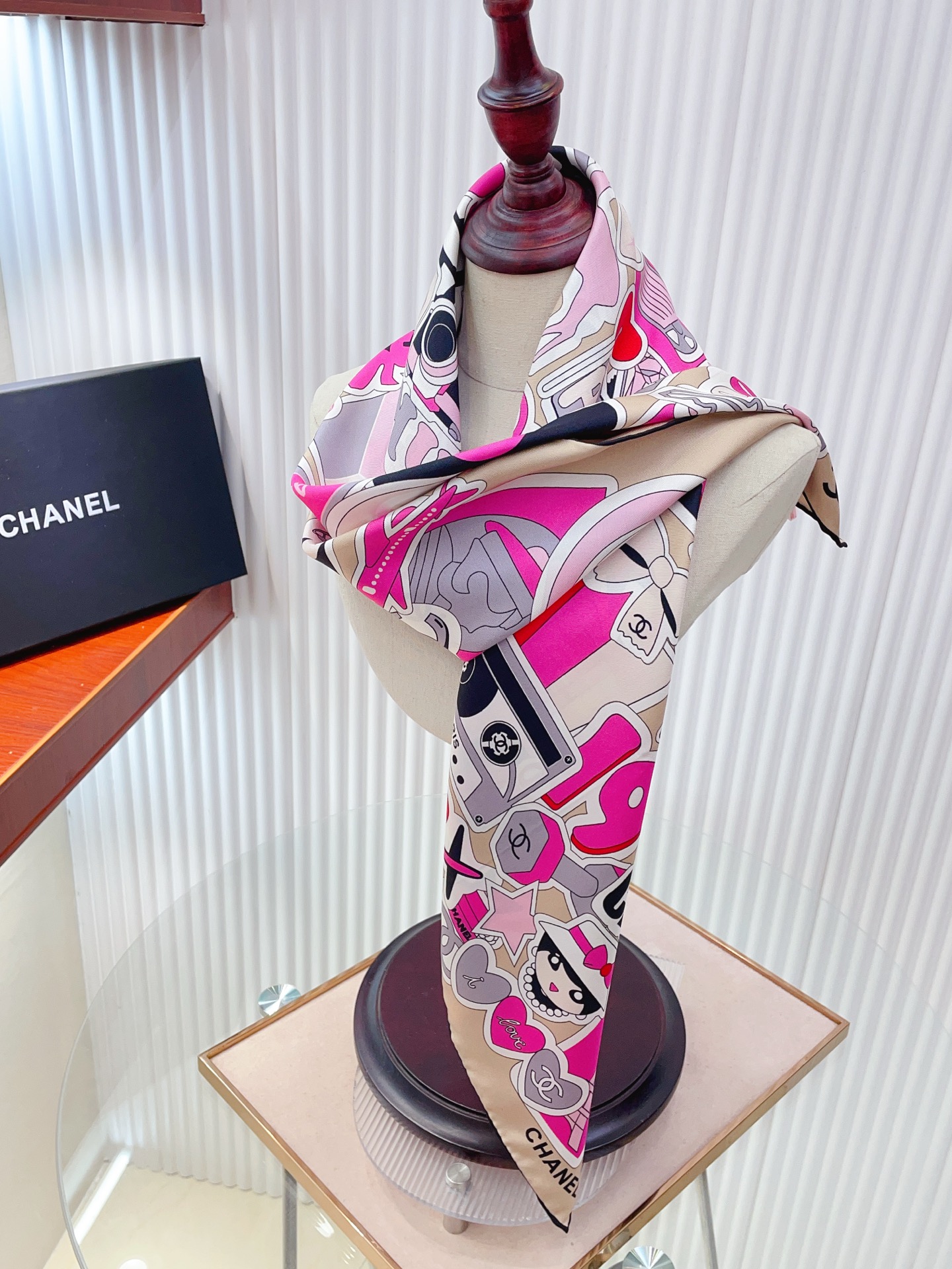 ✨✨【18姆米 双面同色】新款小香‼️美翻了[流泪]最新御用殿堂级极品‼️经典元素图案设计风格❗️美丽至