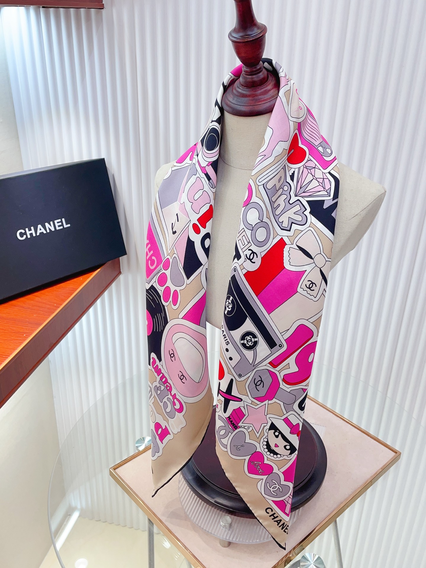 ✨✨【18姆米 双面同色】新款小香‼️美翻了[流泪]最新御用殿堂级极品‼️经典元素图案设计风格❗️美丽至