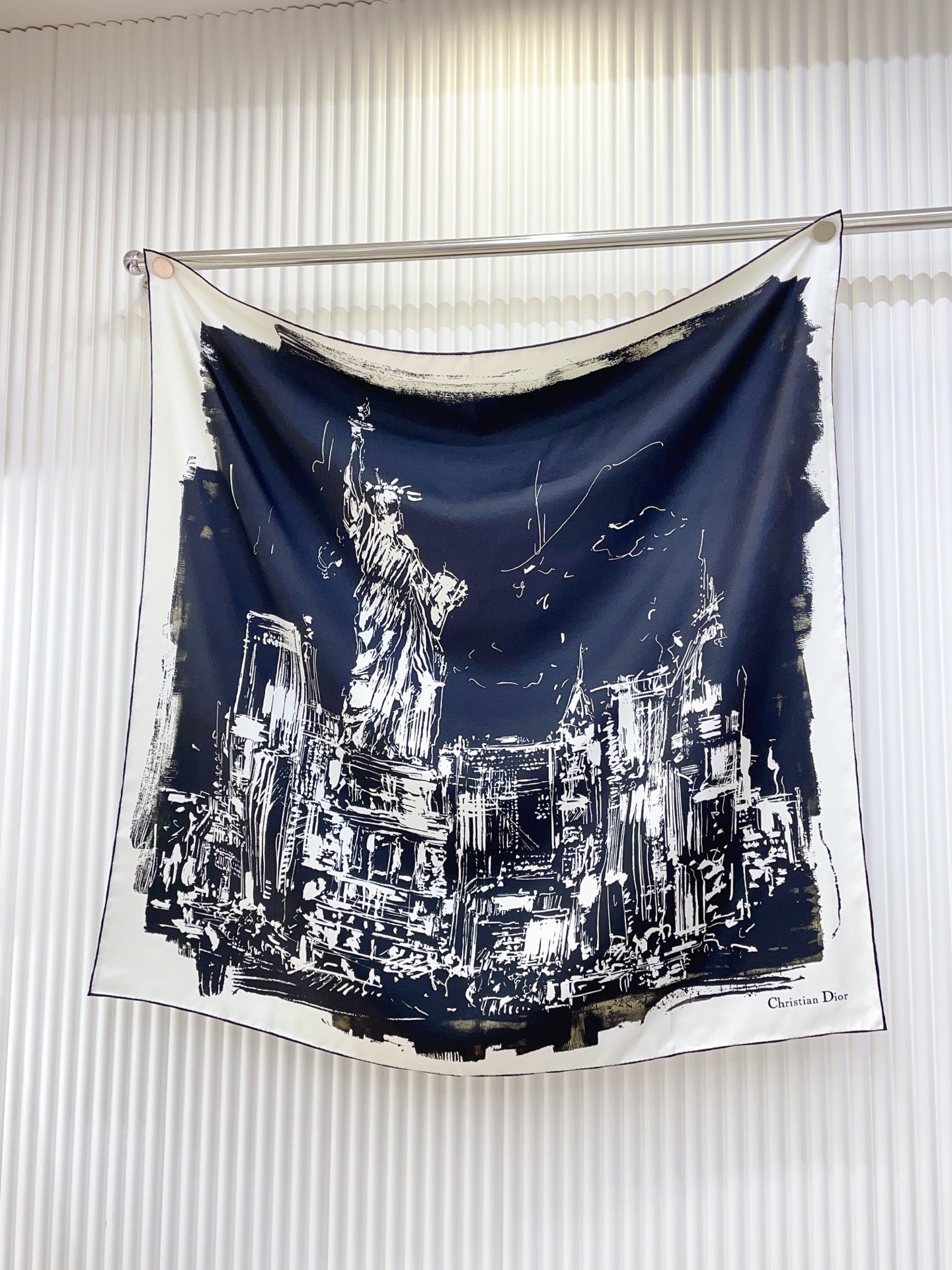 ✨✨【18姆米 双面同色】高级感爆棚❗️CD【自由🗽女神90】高级时髦风‼️配色非常考究，图案匠心，上身