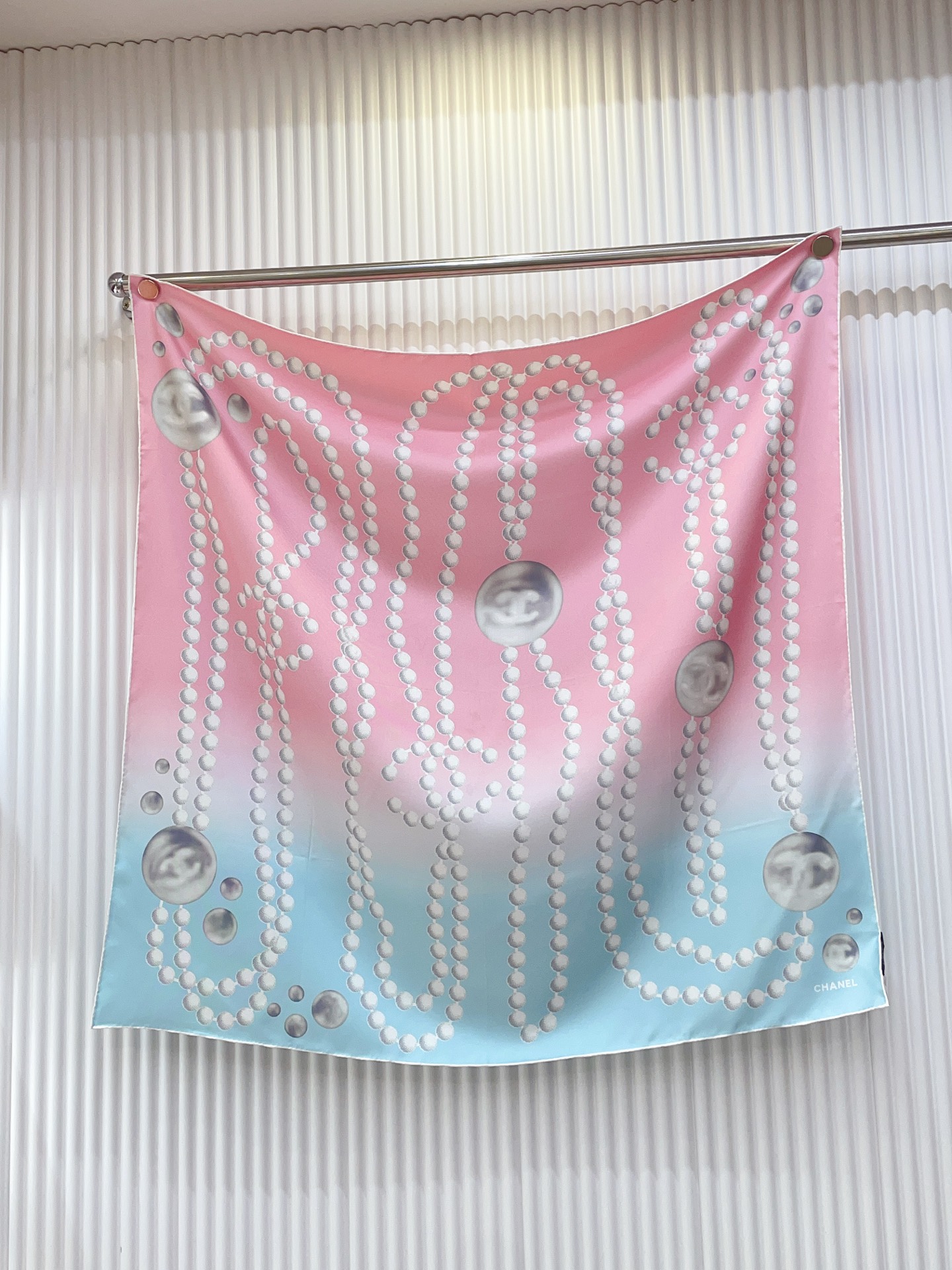 ✨✨【18姆米 双面同色】新款小香‼️美翻了[流泪]最新御用殿堂级极品‼️经典元素图案设计风格❗️美丽至