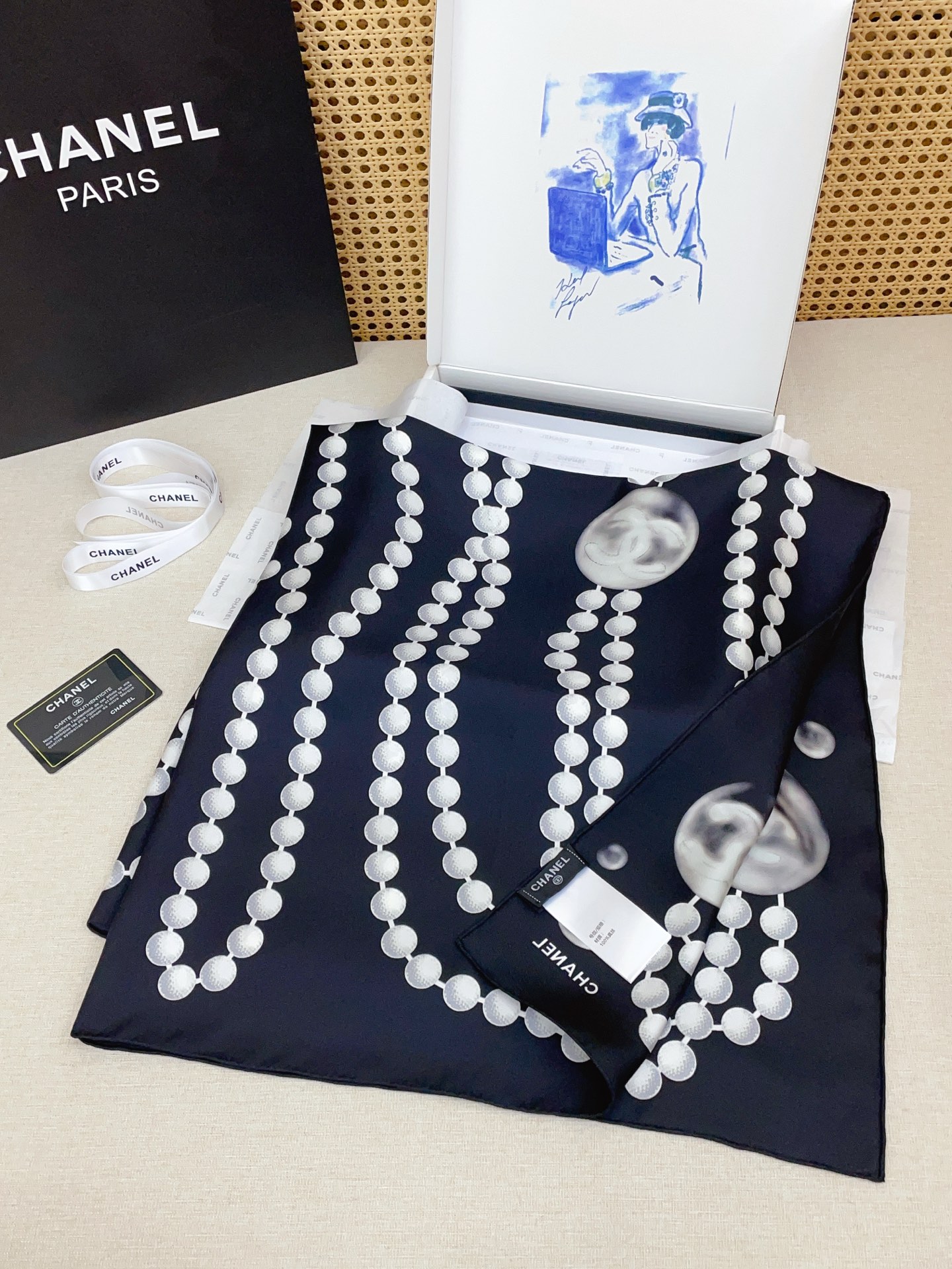 ✨✨【18姆米 双面同色】新款小香‼️美翻了[流泪]最新御用殿堂级极品‼️经典元素图案设计风格❗️美丽至