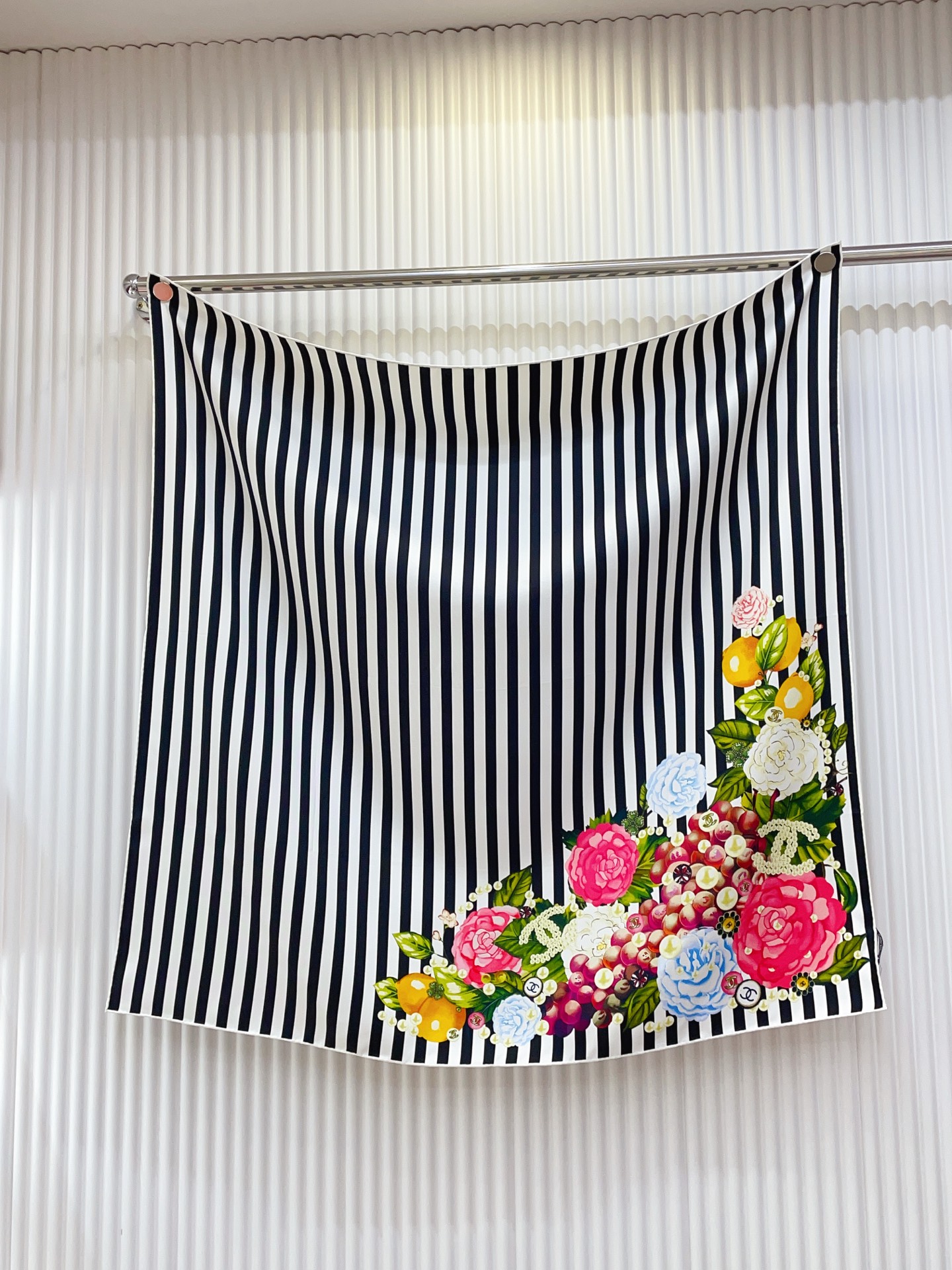 ✨✨【18姆米 双面同色】新款小香‼️美翻了[流泪]最新御用殿堂级极品‼️经典元素图案设计风格❗️美丽至